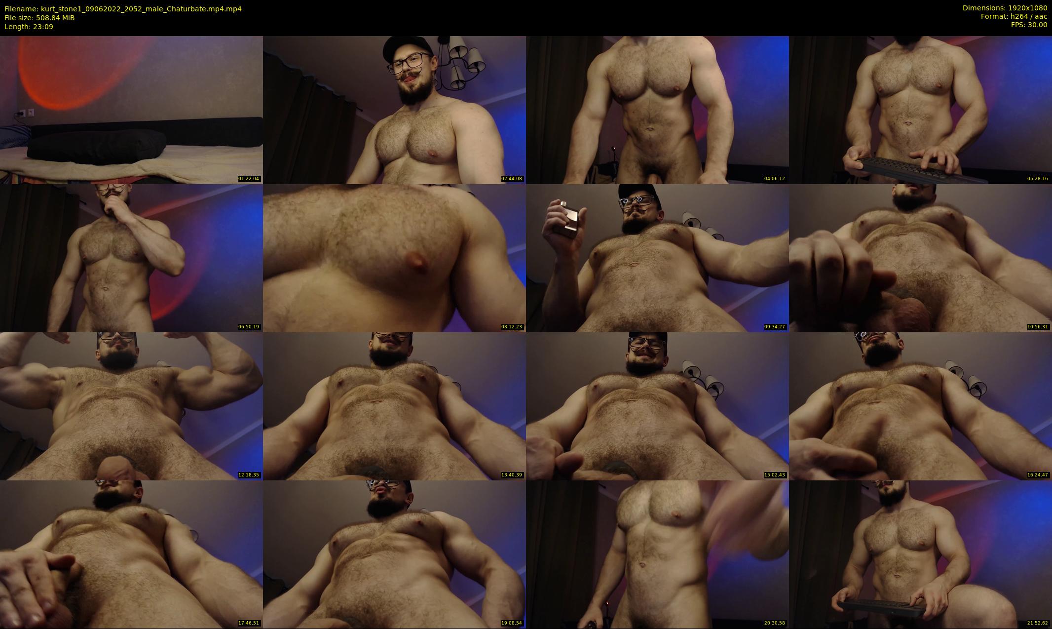 kurt_stone1 — 24 minute Chaturbate male cam show recording, 1080p, Jun 9, 2022