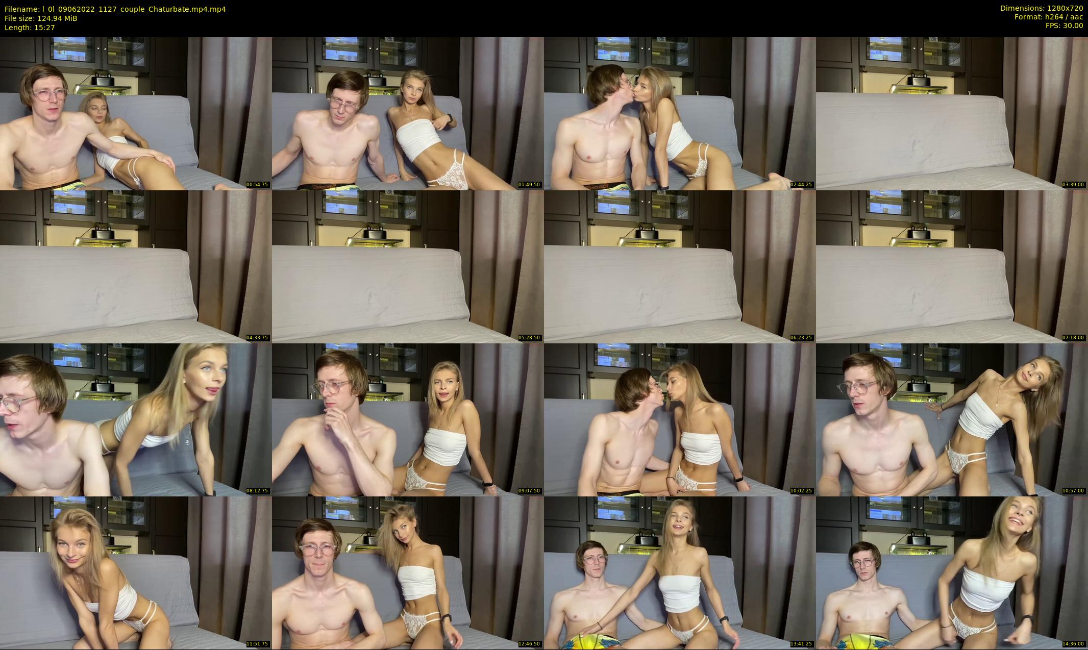 l_0l — 16 minute Chaturbate couple cam show recording, 720p, Jun 9, 2022