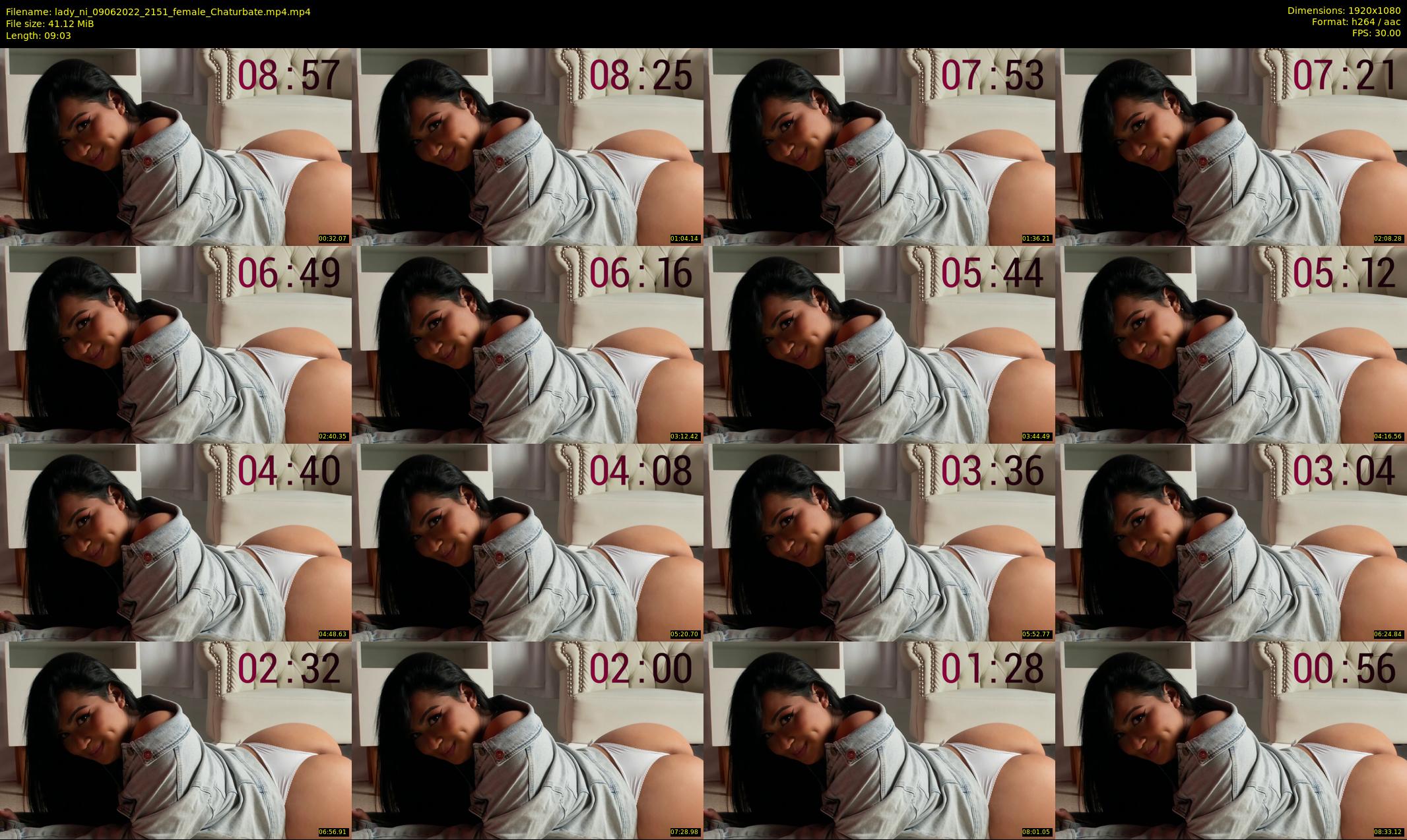 lady_ni — 10 minute Chaturbate female cam show recording, 1080p, Jun 9, 2022