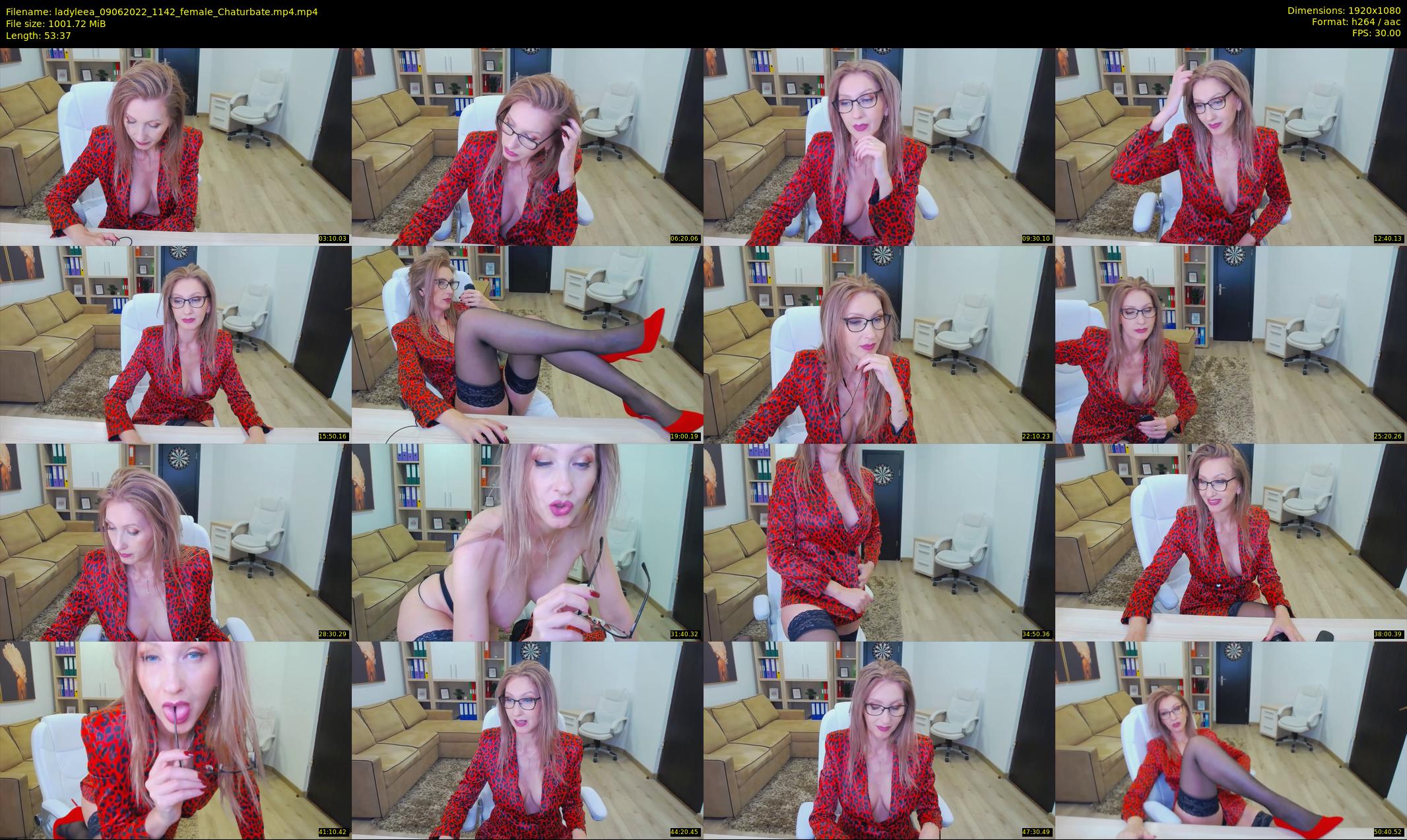 ladyleea — 54 minute Chaturbate female cam show recording, 1080p, Jun 9, 2022