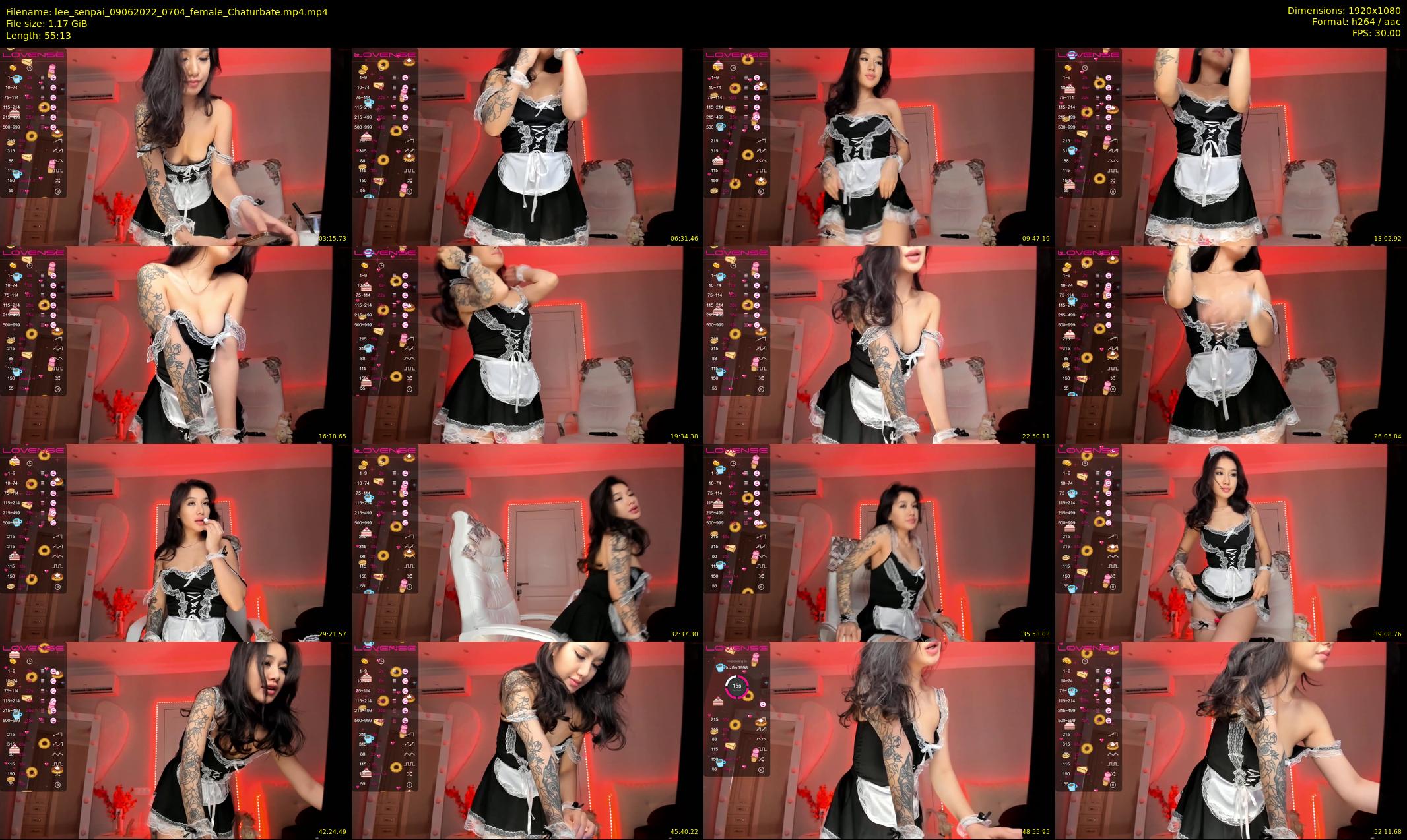 lee_senpai — 56 minute Chaturbate female cam show recording, 1080p, Jun 9, 2022