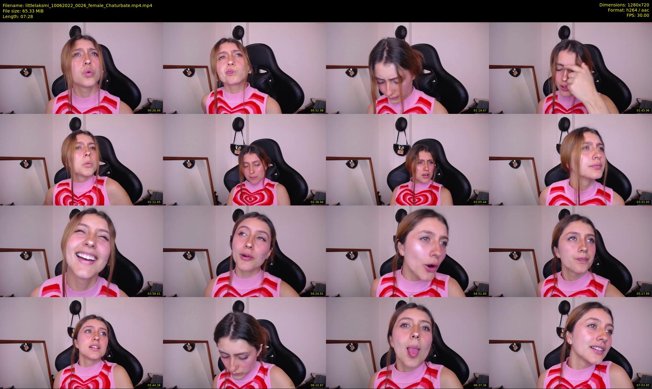 littlelaksmi — 8 minute Chaturbate female cam show recording, 720p, Jun 10, 2022