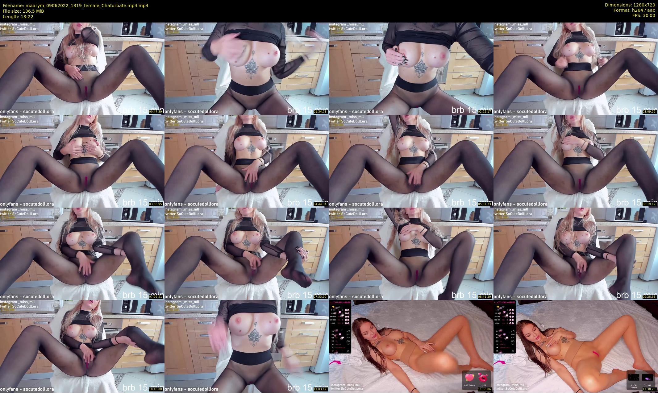 maarym — 14 minute Chaturbate couple cam show recording, 720p, Jun 9, 2022