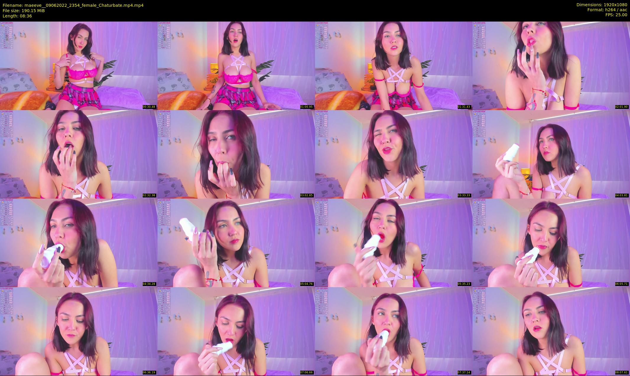 maeeve_ — 9 minute Chaturbate female cam show recording, 1080p, Jun 9, 2022