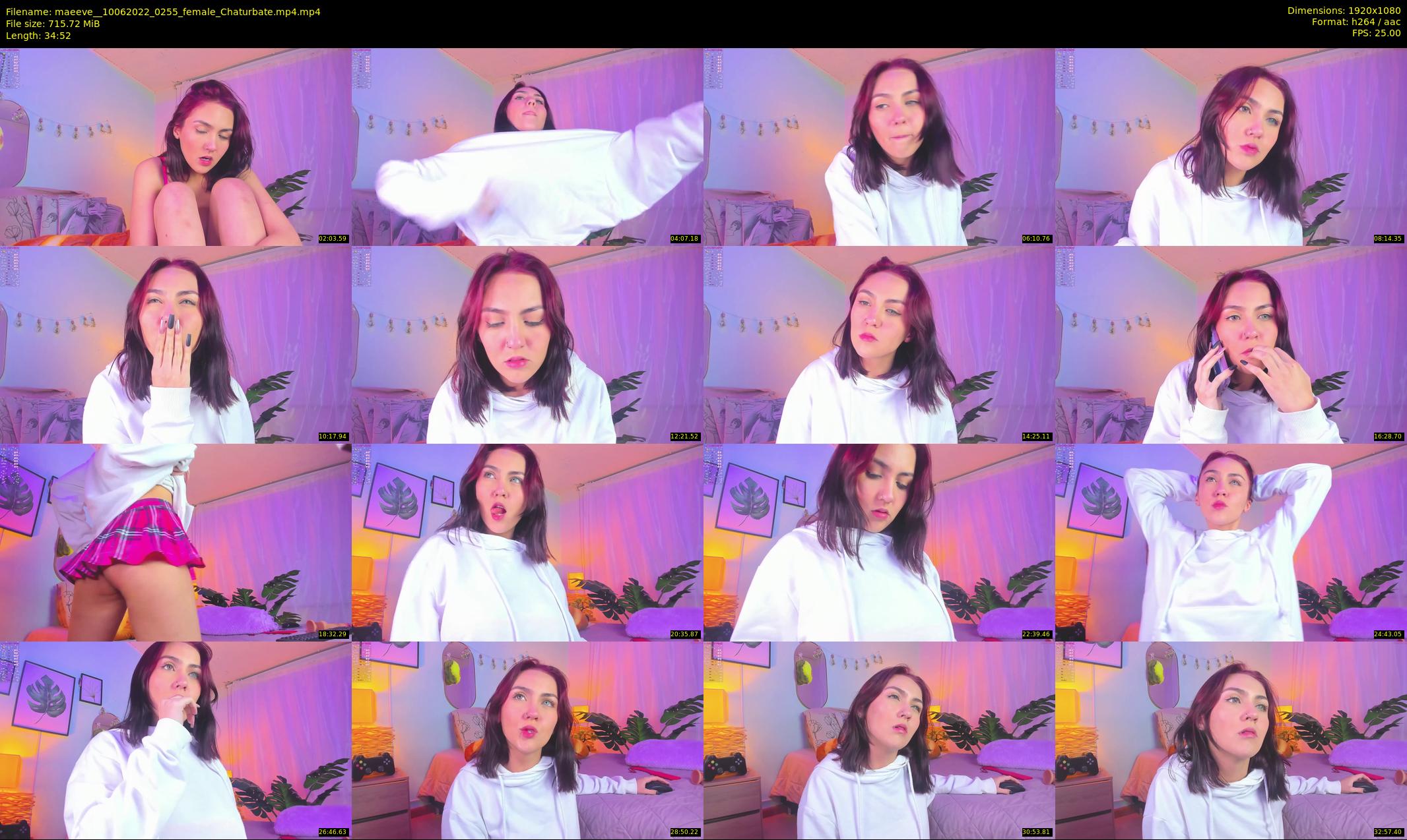 maeeve_ — 35 minute Chaturbate female cam show recording, 1080p, Jun 10, 2022