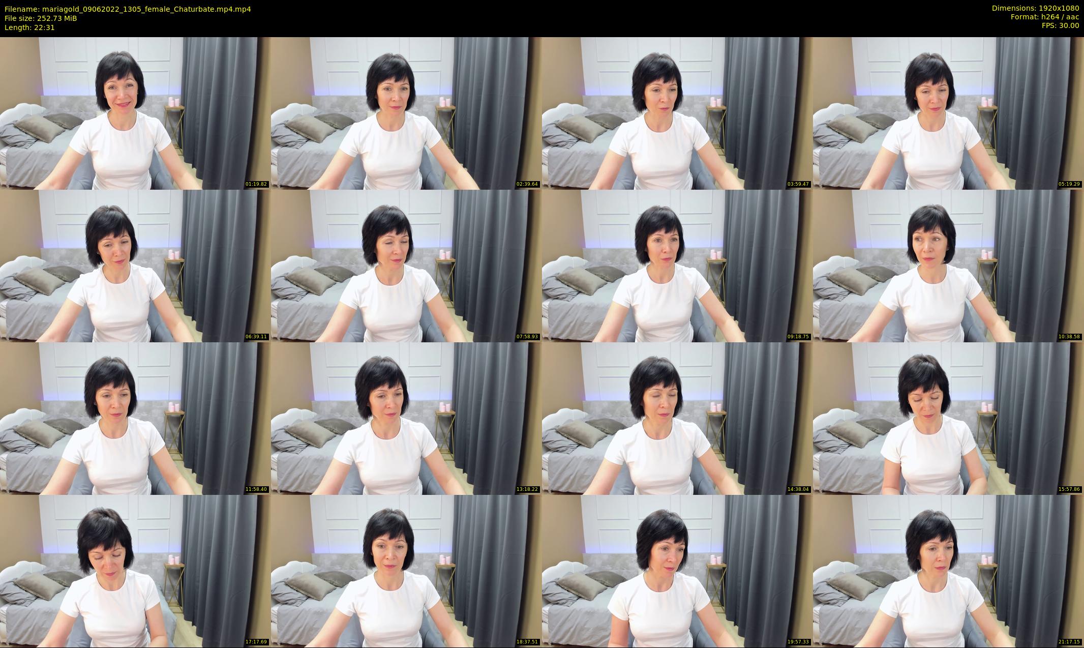 mariagold — 23 minute Chaturbate female cam show recording, 1080p, Jun 9, 2022
