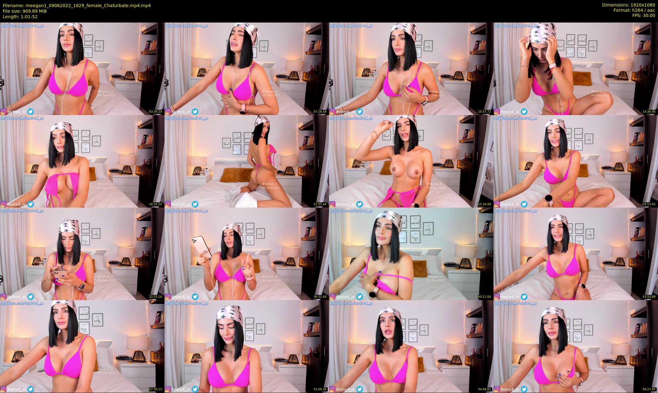 meegan1 — 62 minute Chaturbate female cam show recording, 1080p, Jun 9, 2022