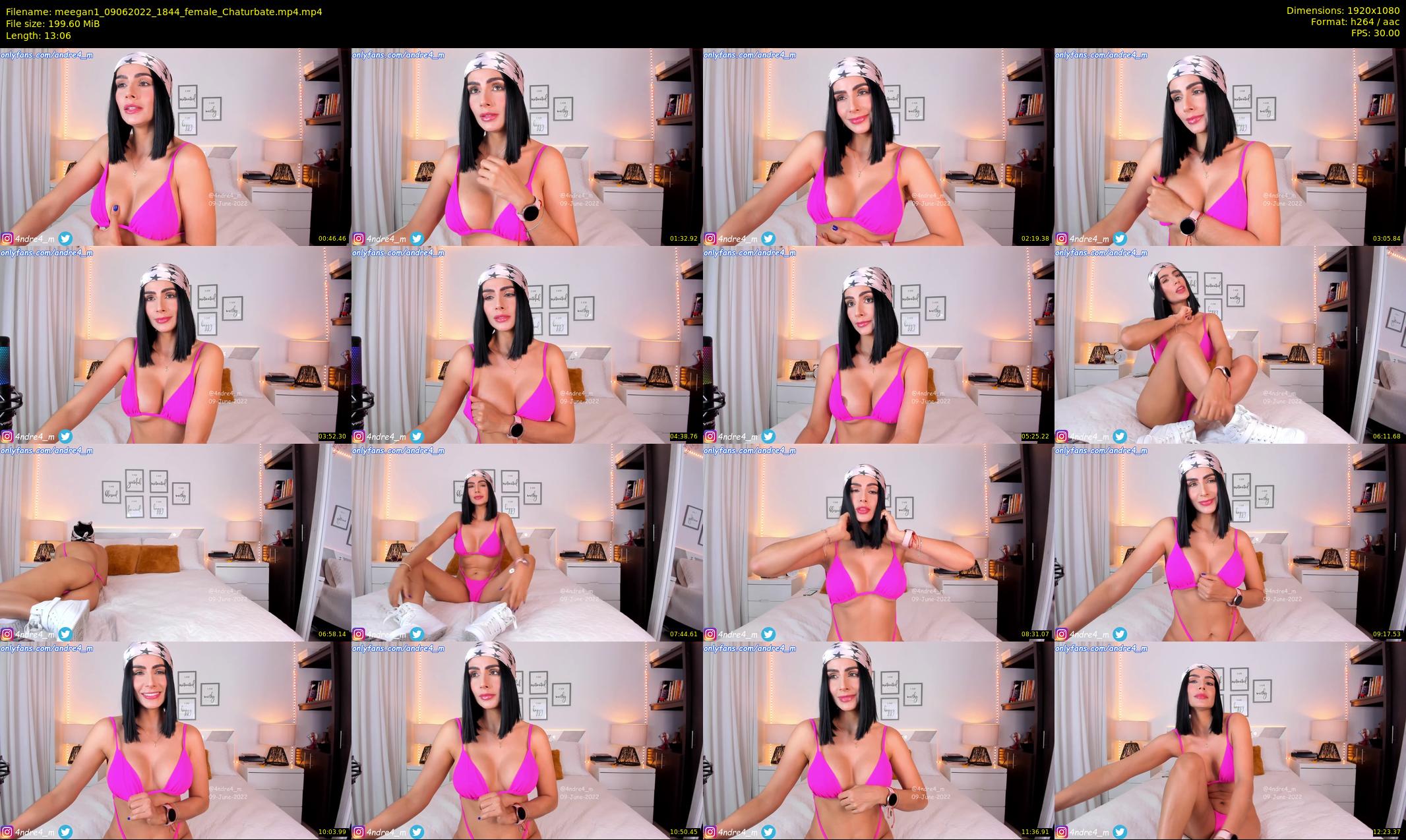meegan1 — 14 minute Chaturbate female cam show recording, 1080p, Jun 9, 2022