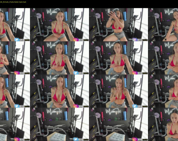 mimmyfit1 — 8 minute Chaturbate female cam show recording, 1080p, Jun 9, 2022