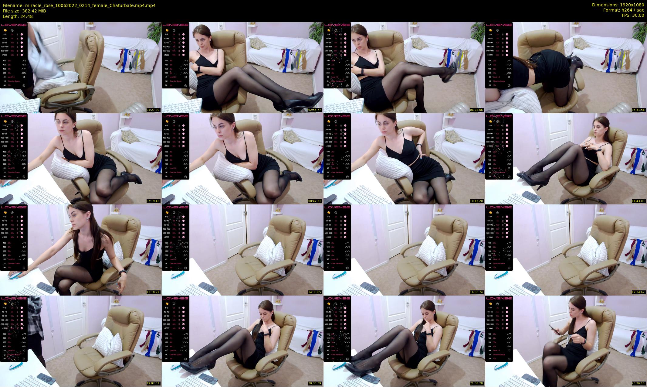 miracle_rose — 25 minute Chaturbate female cam show recording, 1080p, Jun 10, 2022