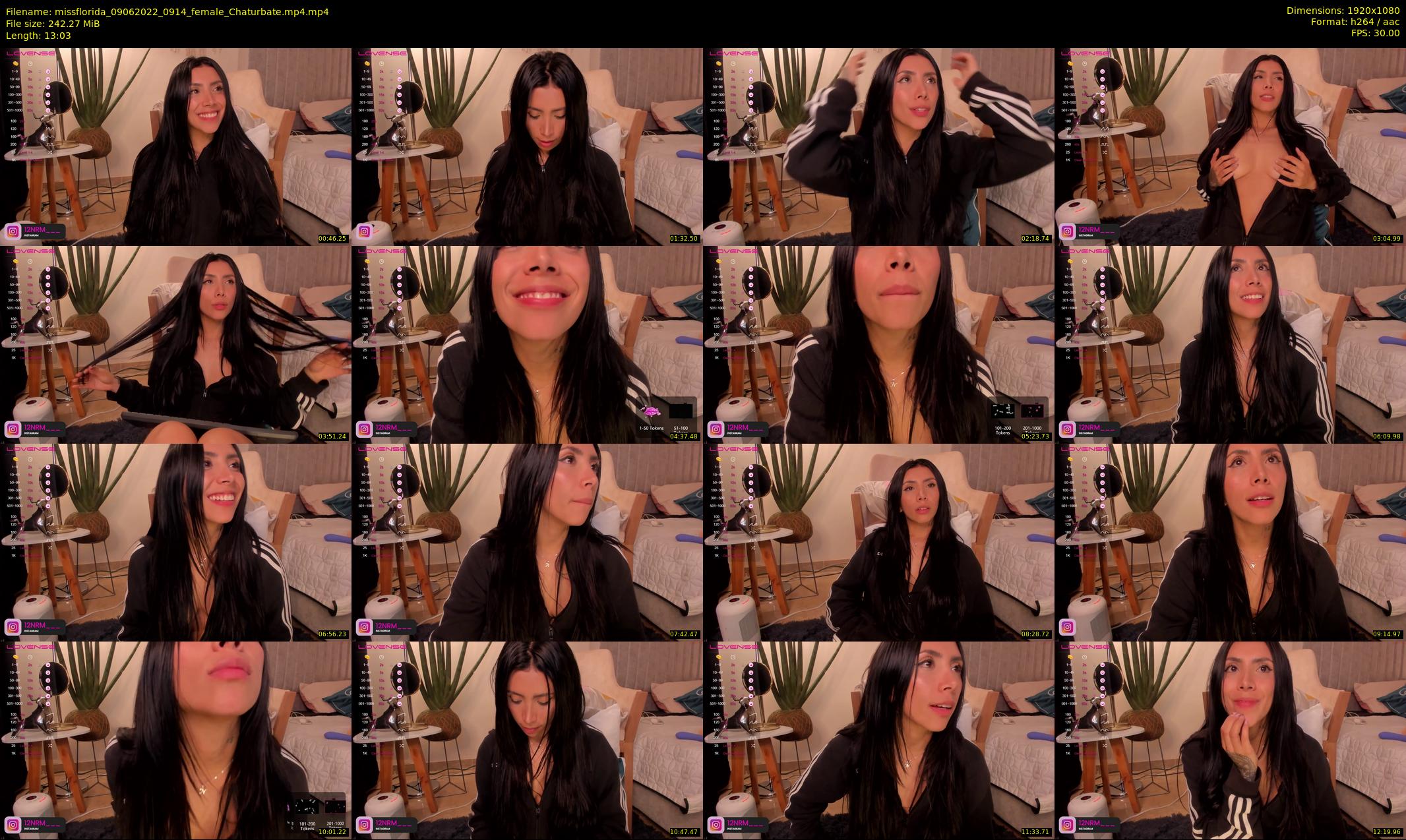 missflorida — 14 minute Chaturbate female cam show recording, 1080p, Jun 9, 2022