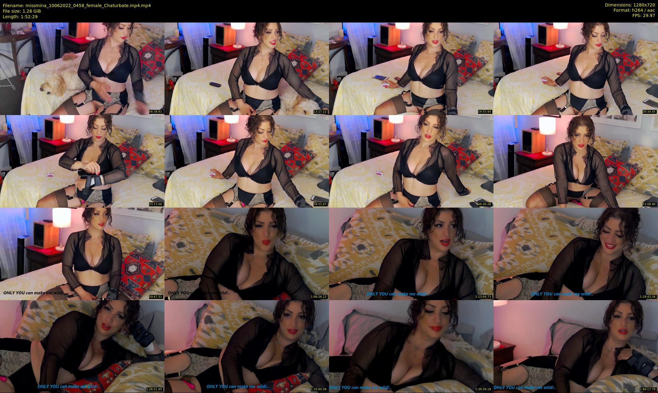 missmina — 113 minute Chaturbate female cam show recording, 720p, Jun 10, 2022