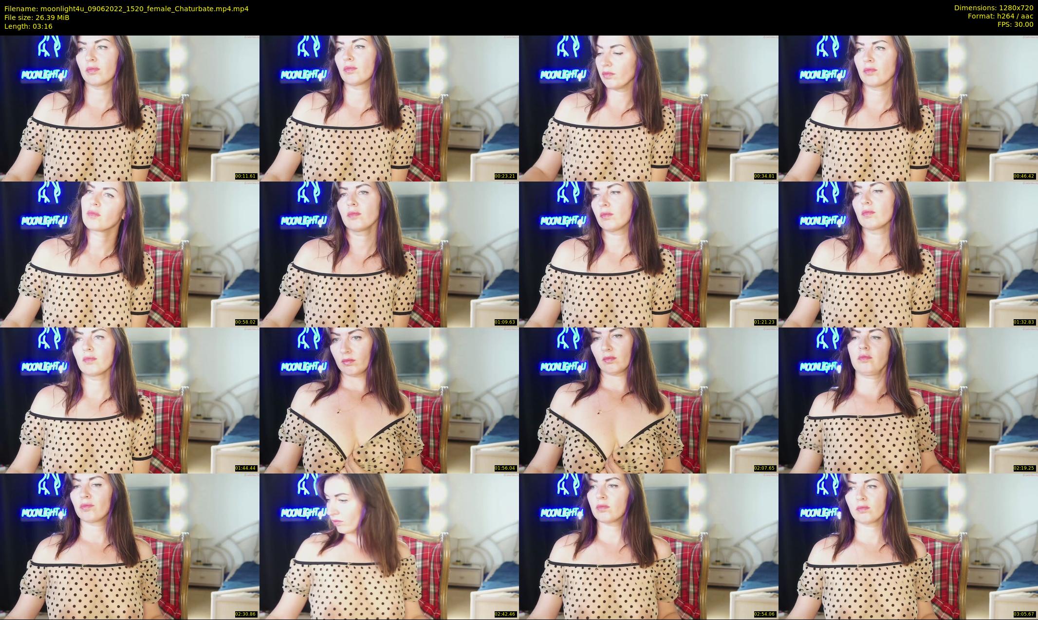 moonlight4u — 4 minute Chaturbate female cam show recording, 720p, Jun 9, 2022