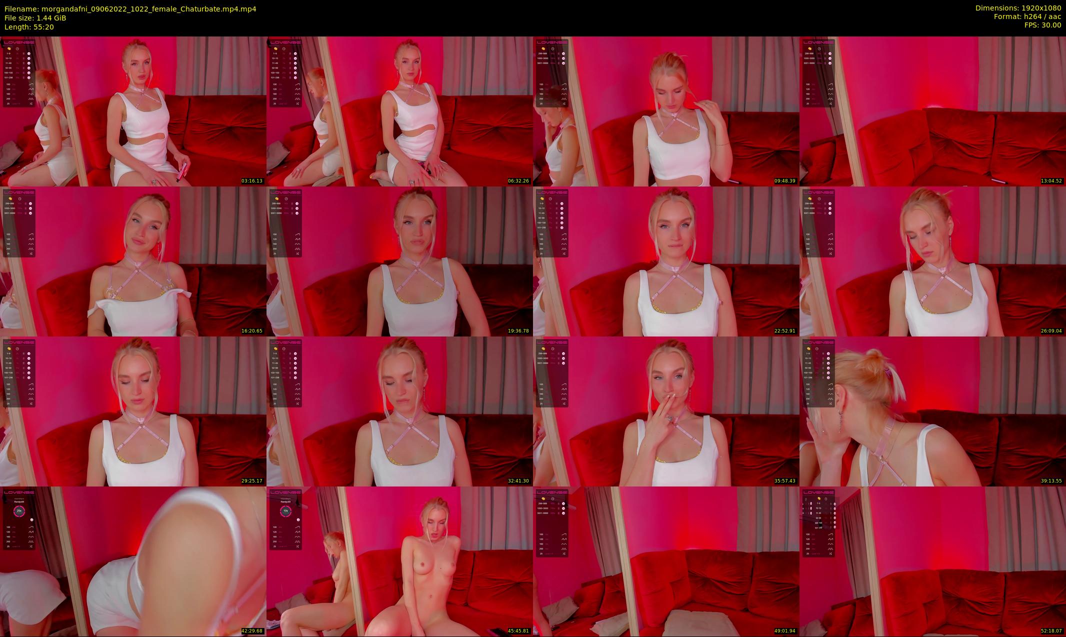 morgandafni — 56 minute Chaturbate couple cam show recording, 1080p, Jun 9, 2022