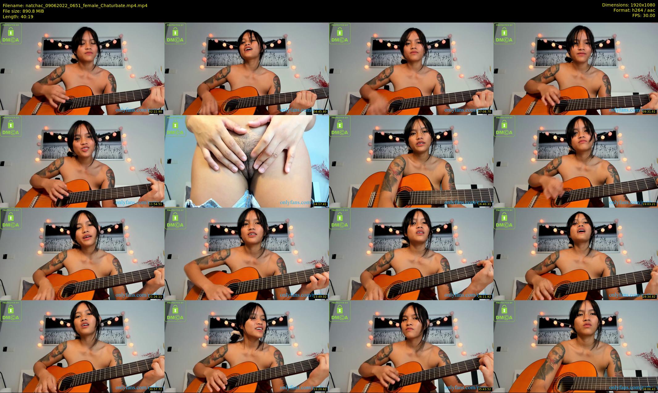 natchac — 41 minute Chaturbate female cam show recording, 1080p, Jun 9, 2022