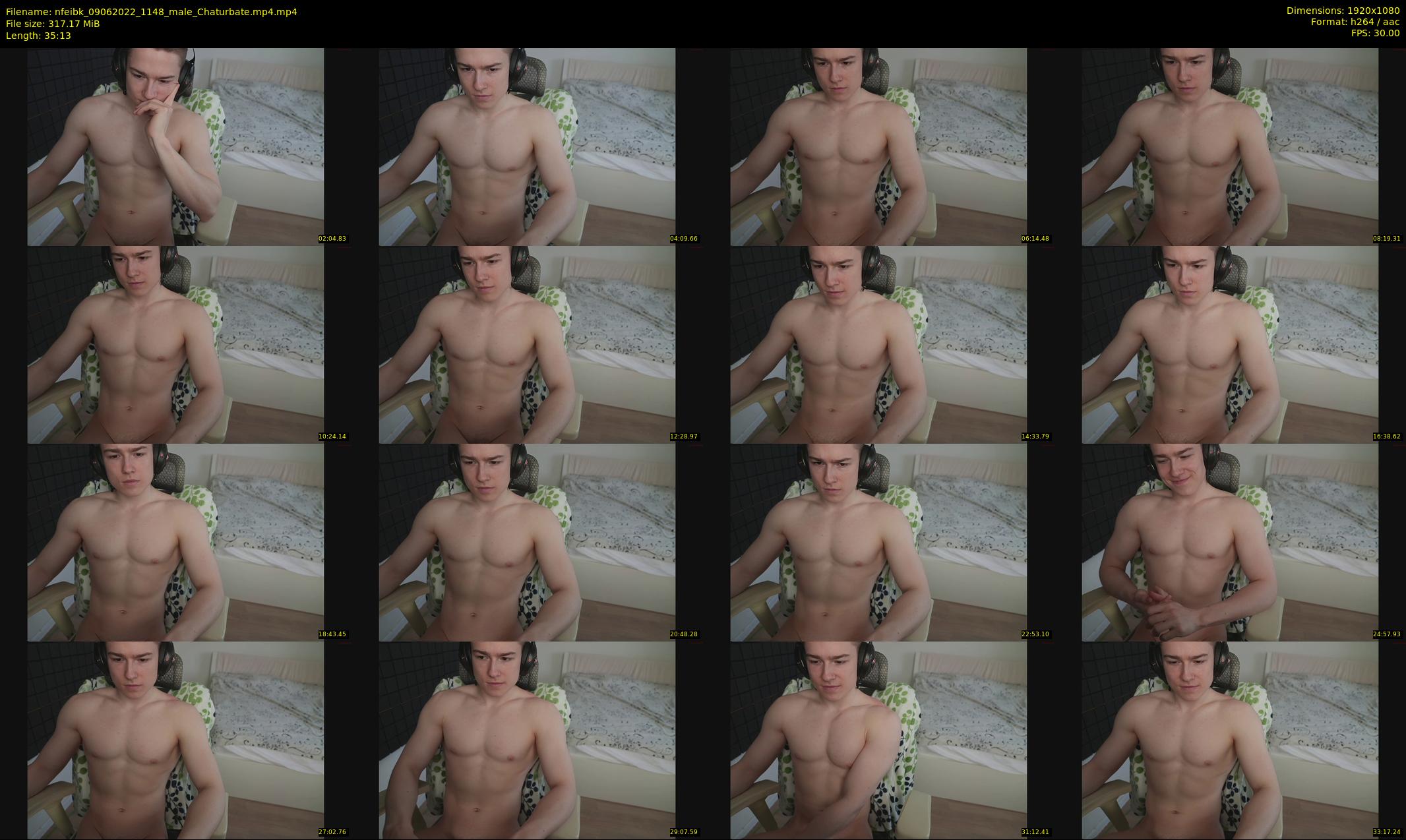 nfeibk — 36 minute Chaturbate male cam show recording, 1080p, Jun 9, 2022