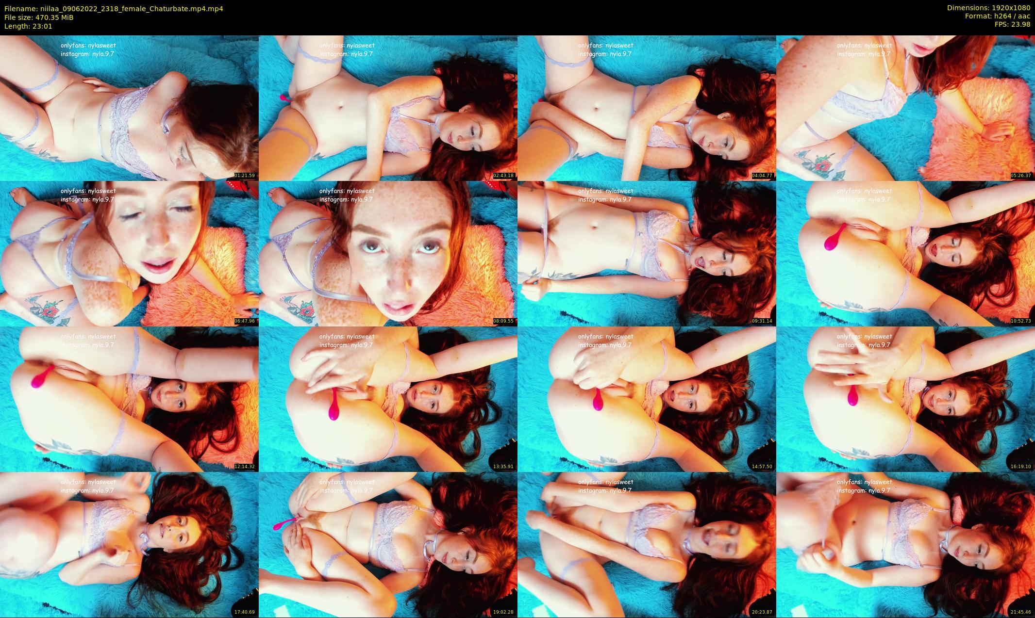 niilaa — 24 minute Chaturbate female cam show recording, 1080p, Jun 9, 2022