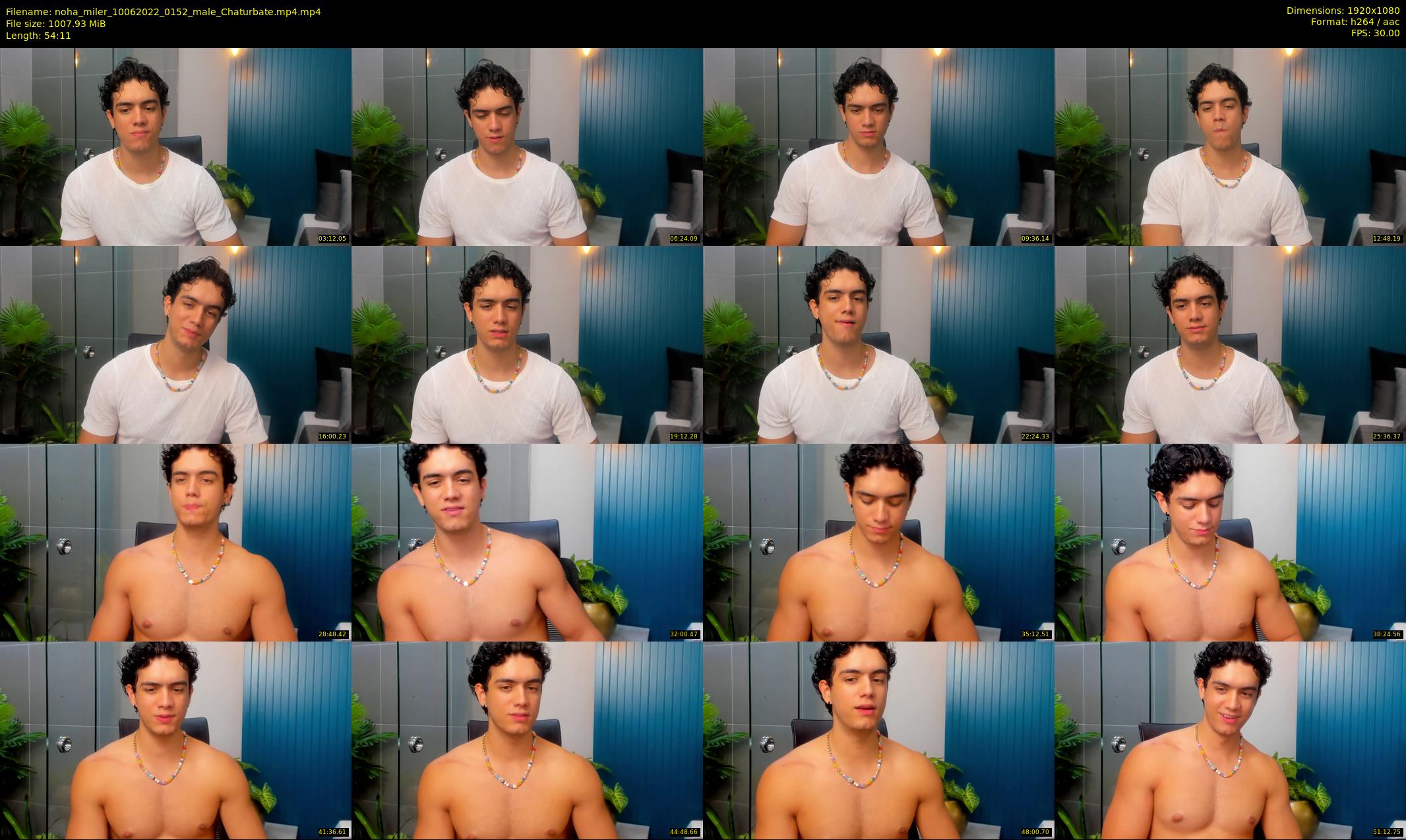 noha_miler — 55 minute Chaturbate male cam show recording, 1080p, Jun 10, 2022