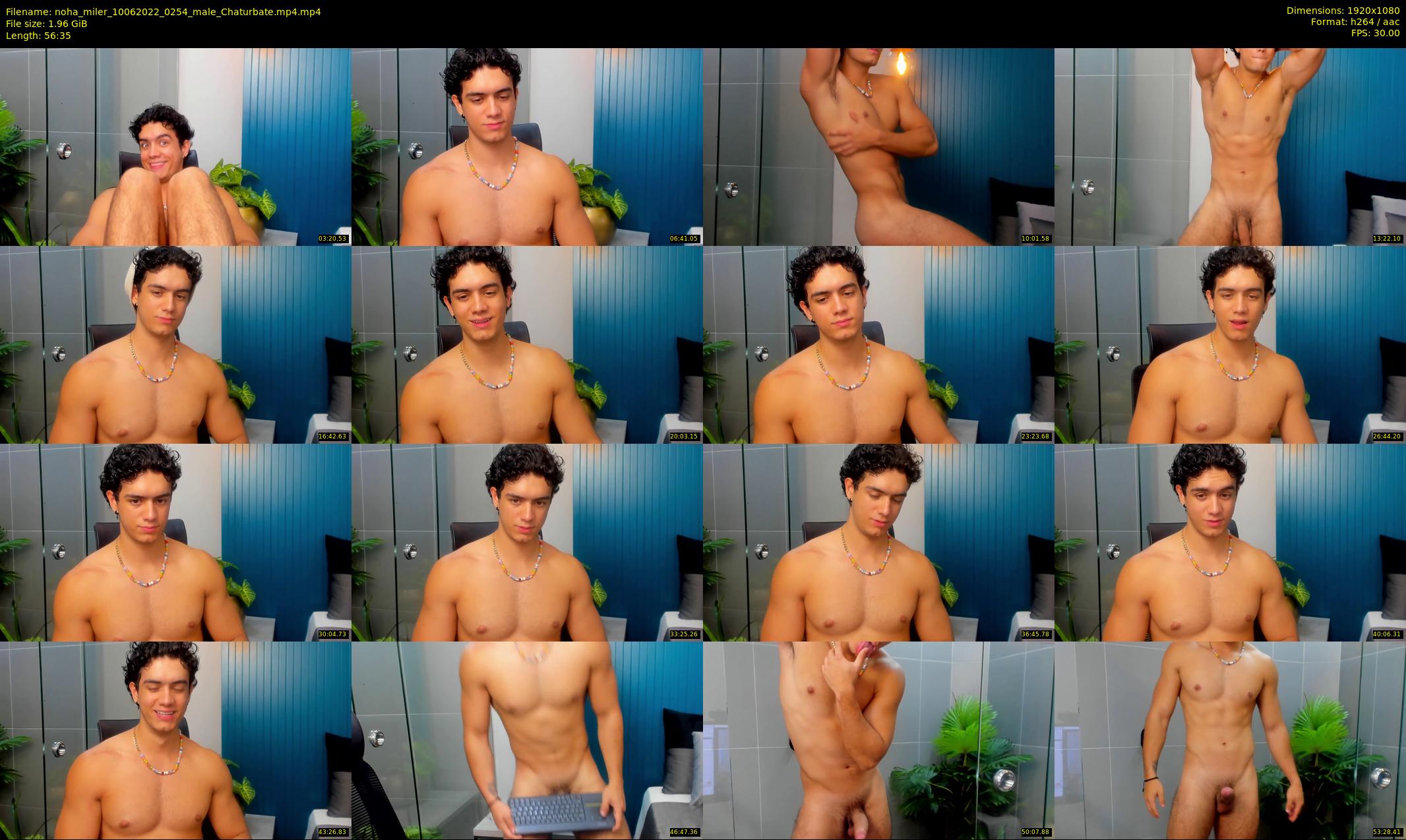 noha_miler — 57 minute Chaturbate male cam show recording, 1080p, Jun 10, 2022