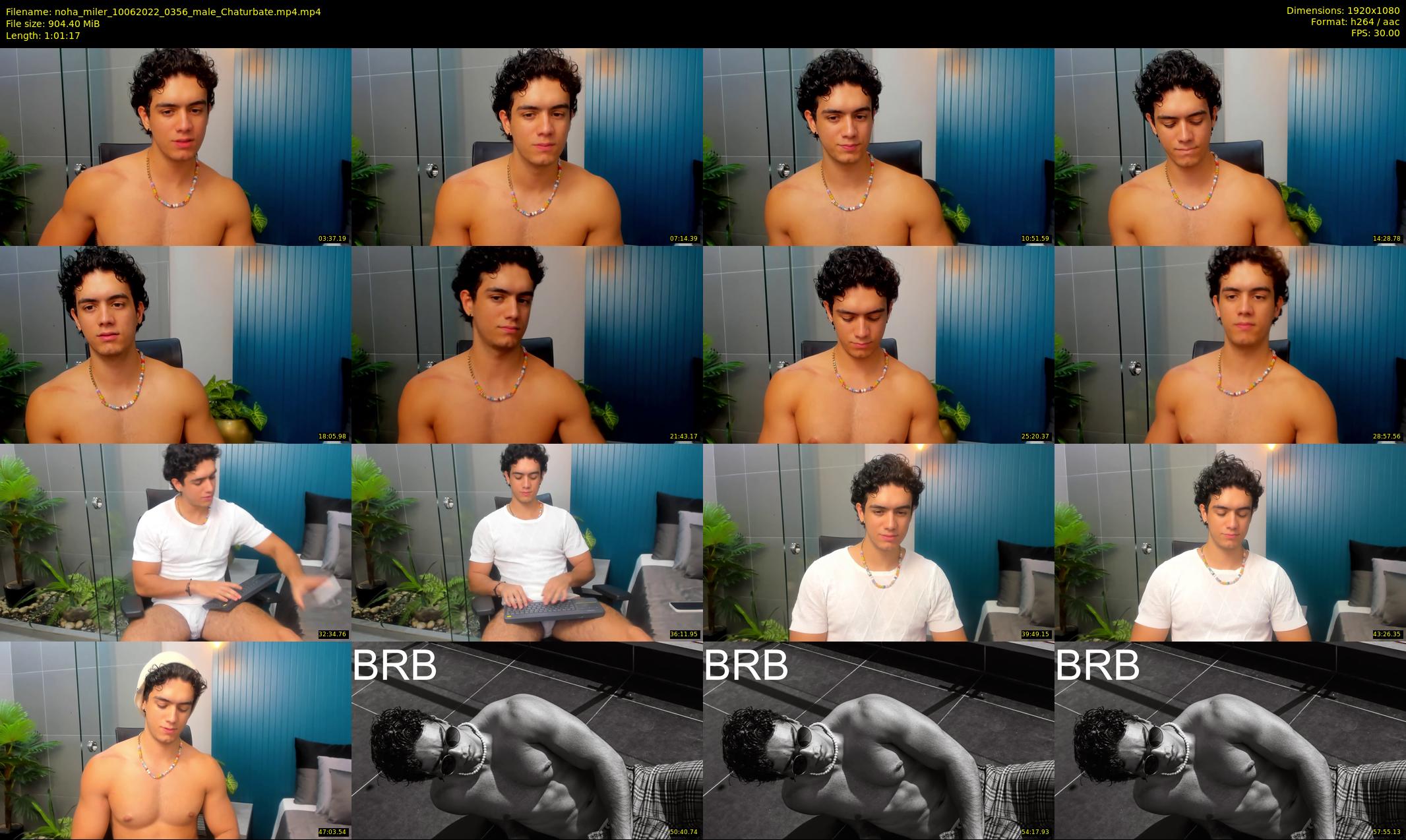 noha_miler — 62 minute Chaturbate male cam show recording, 1080p, Jun 10, 2022