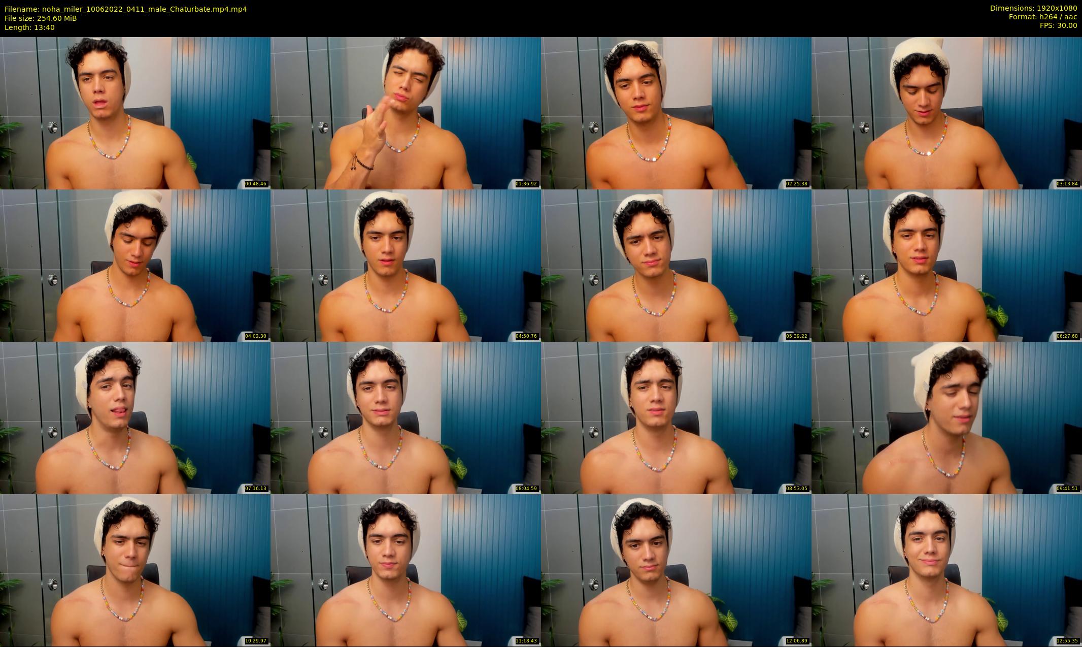 noha_miler — 14 minute Chaturbate male cam show recording, 1080p, Jun 10, 2022