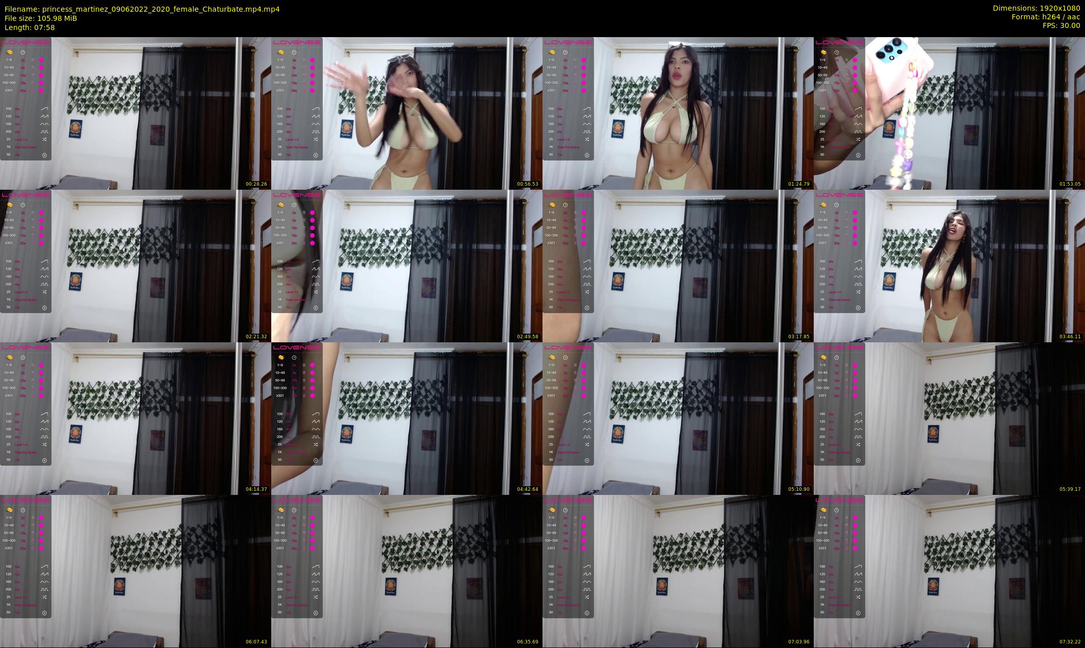 princess_martinez — 8 minute Chaturbate female cam show recording, 1080p, Jun 9, 2022