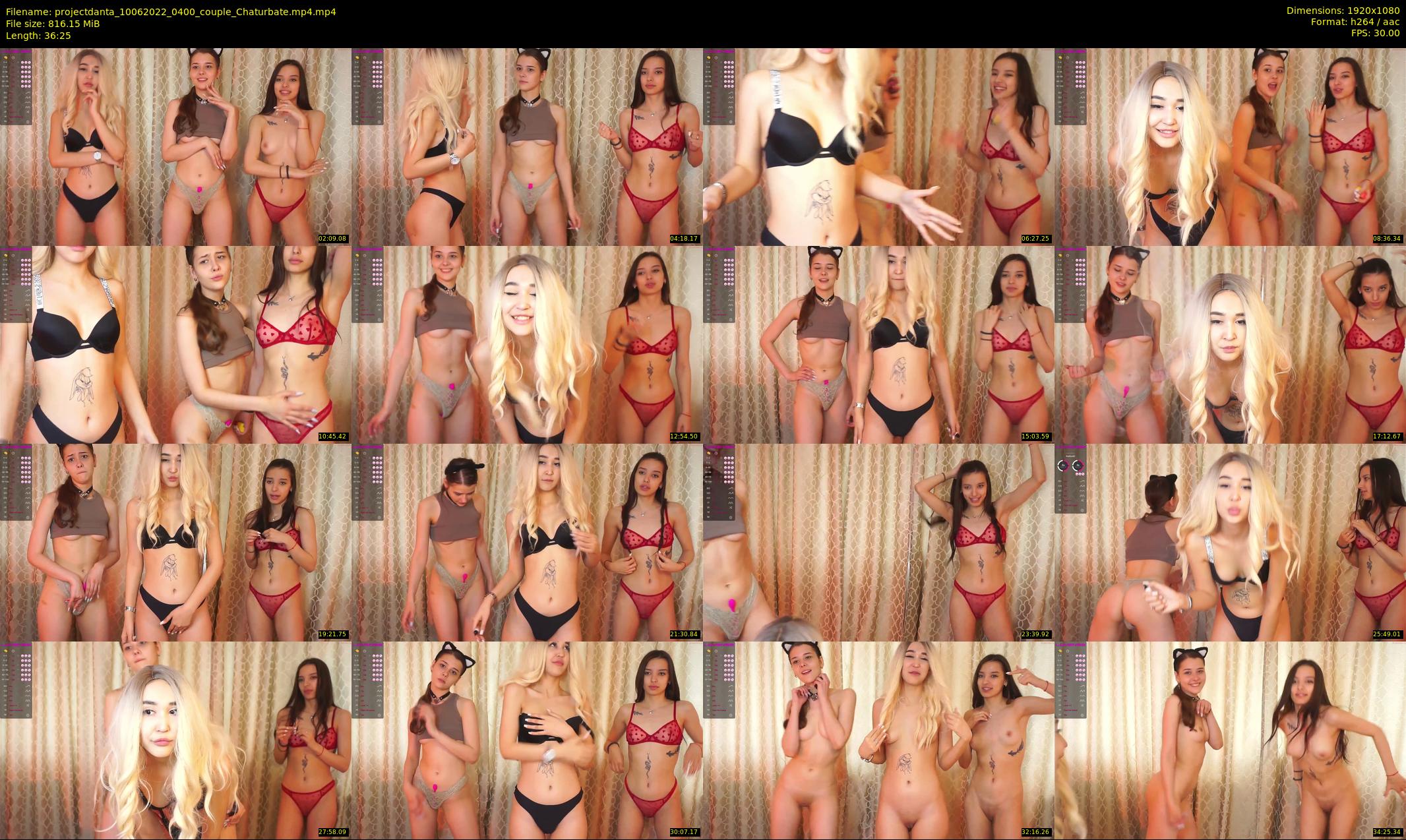 projectdanta — 37 minute Chaturbate female cam show recording, 1080p, Jun 10, 2022