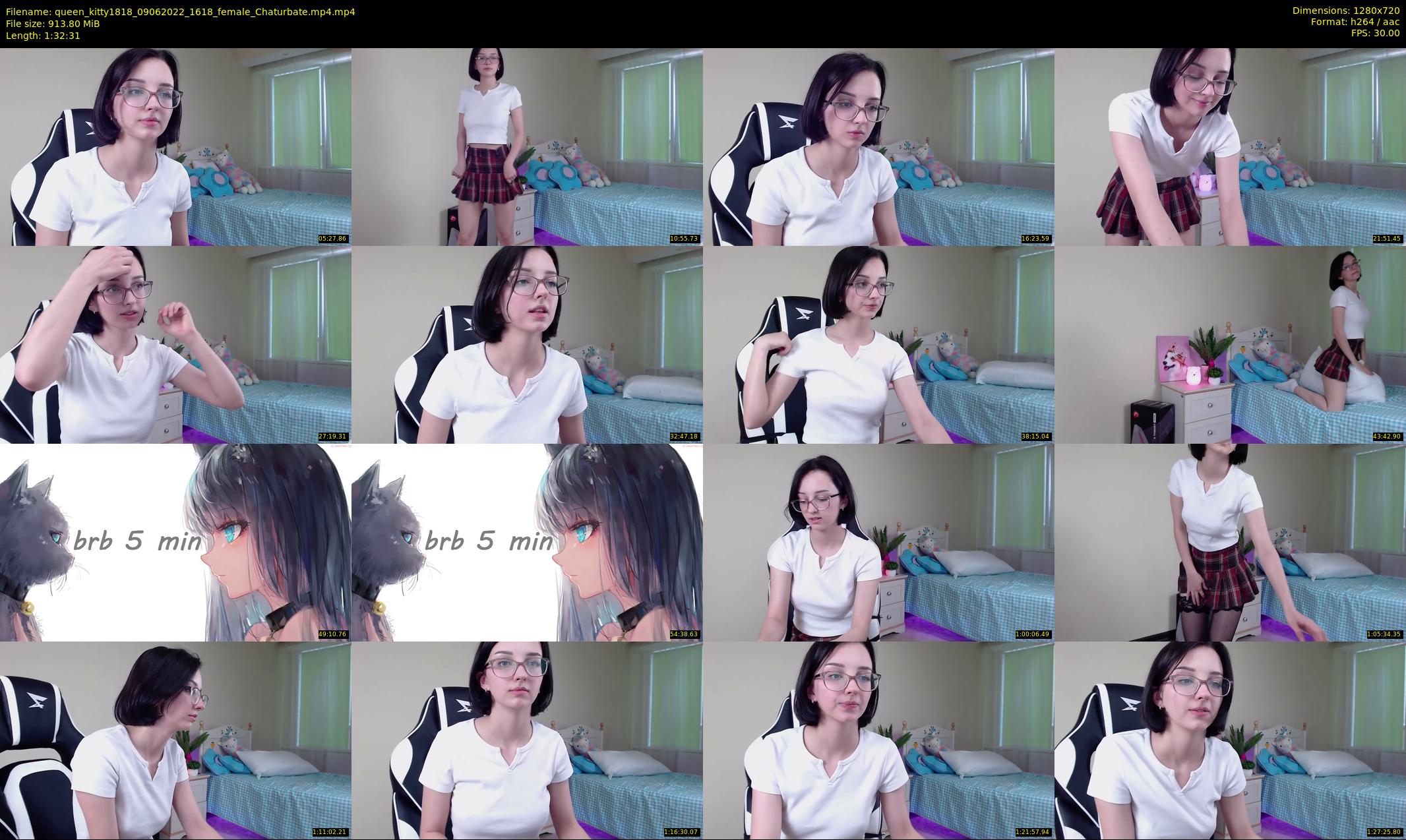 queen_kitty1818 — 93 minute Chaturbate female cam show recording, 720p, Jun 9, 2022
