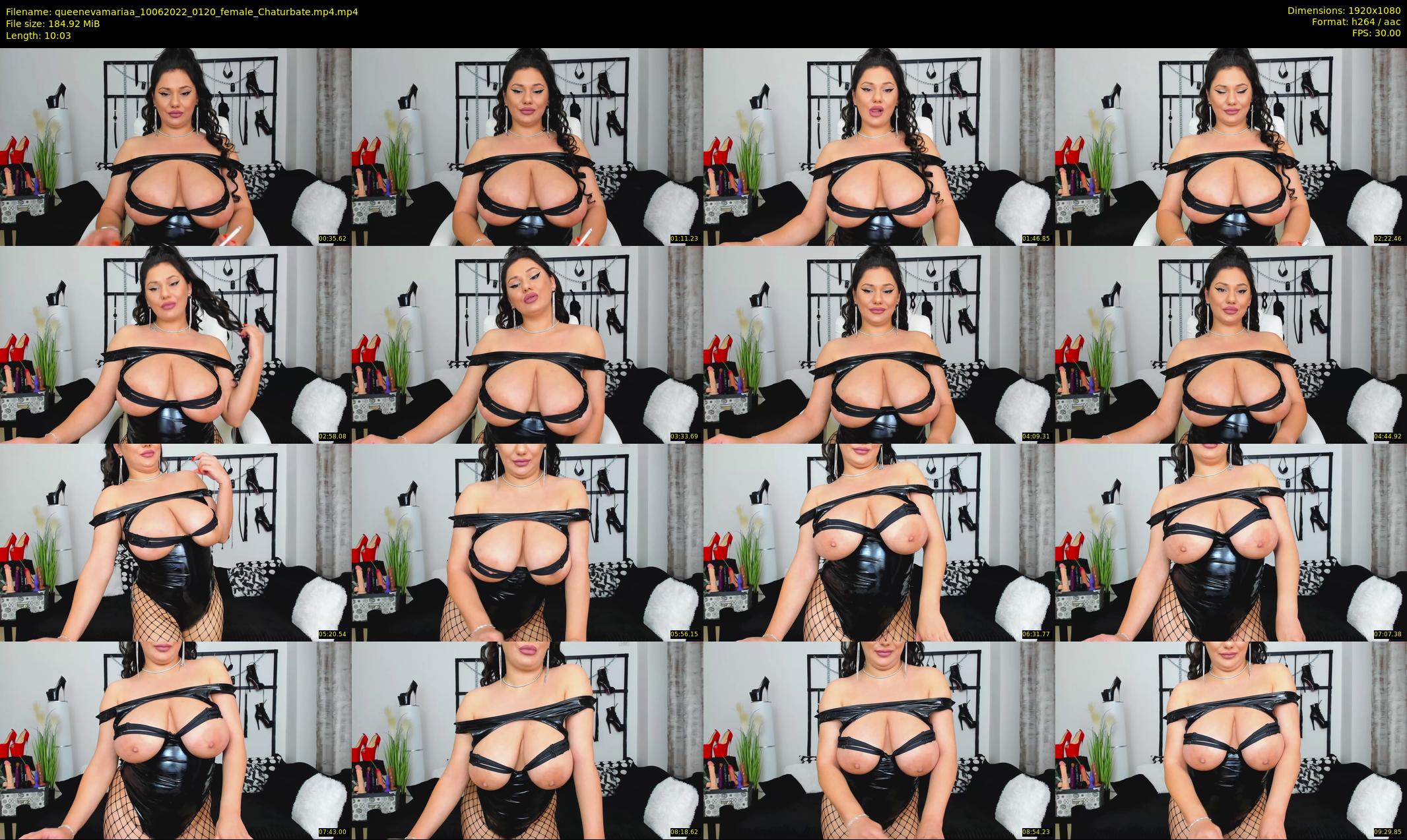 queenevamariaa — 11 minute Chaturbate female cam show recording, 1080p, Jun 10, 2022