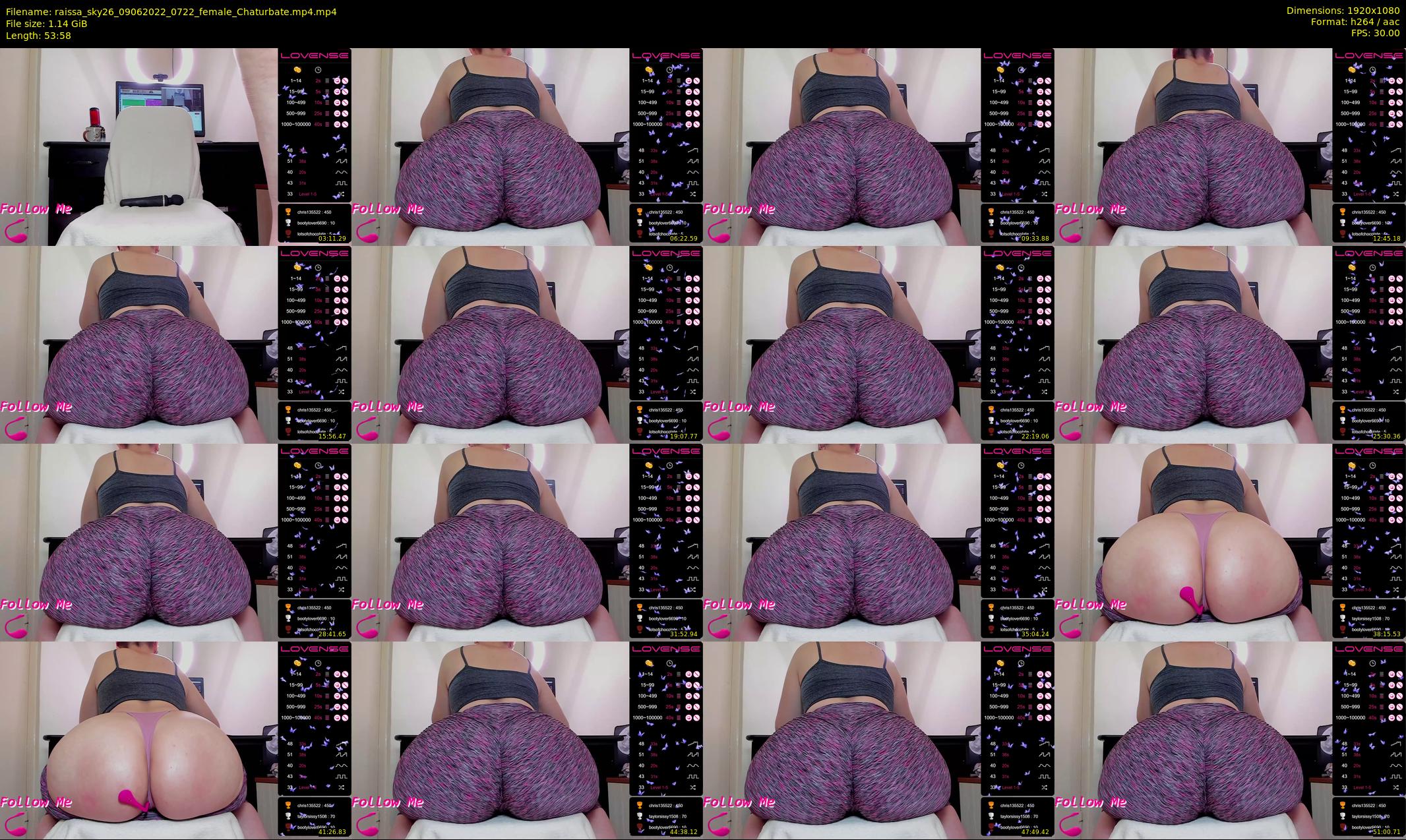 raissa_sky26 — 54 minute Chaturbate female cam show recording, 1080p, Jun 9, 2022