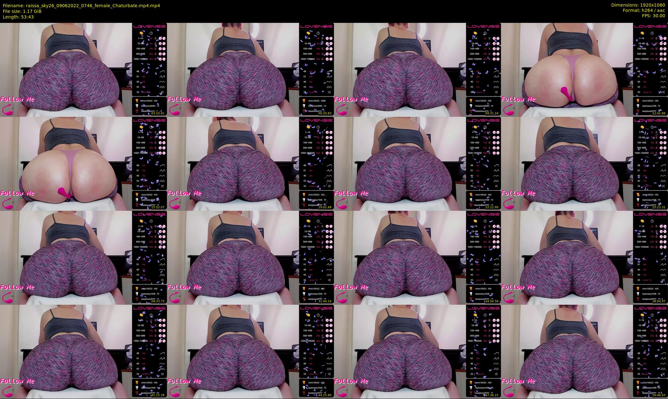 raissa_sky26 — 54 minute Chaturbate female cam show recording, 1080p, Jun 9, 2022