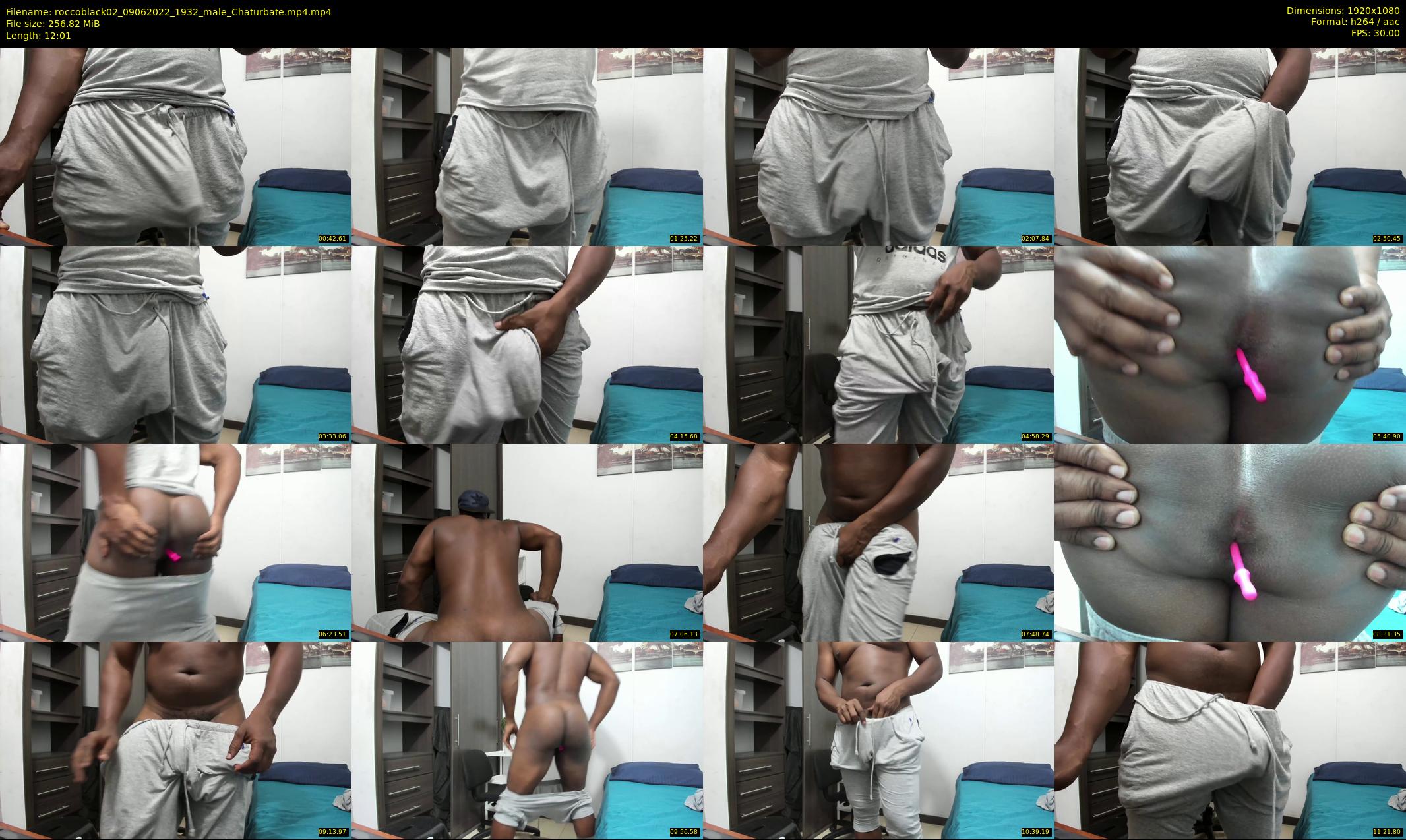roccoblack02 — 13 minute Chaturbate male cam show recording, 1080p, Jun 9, 2022