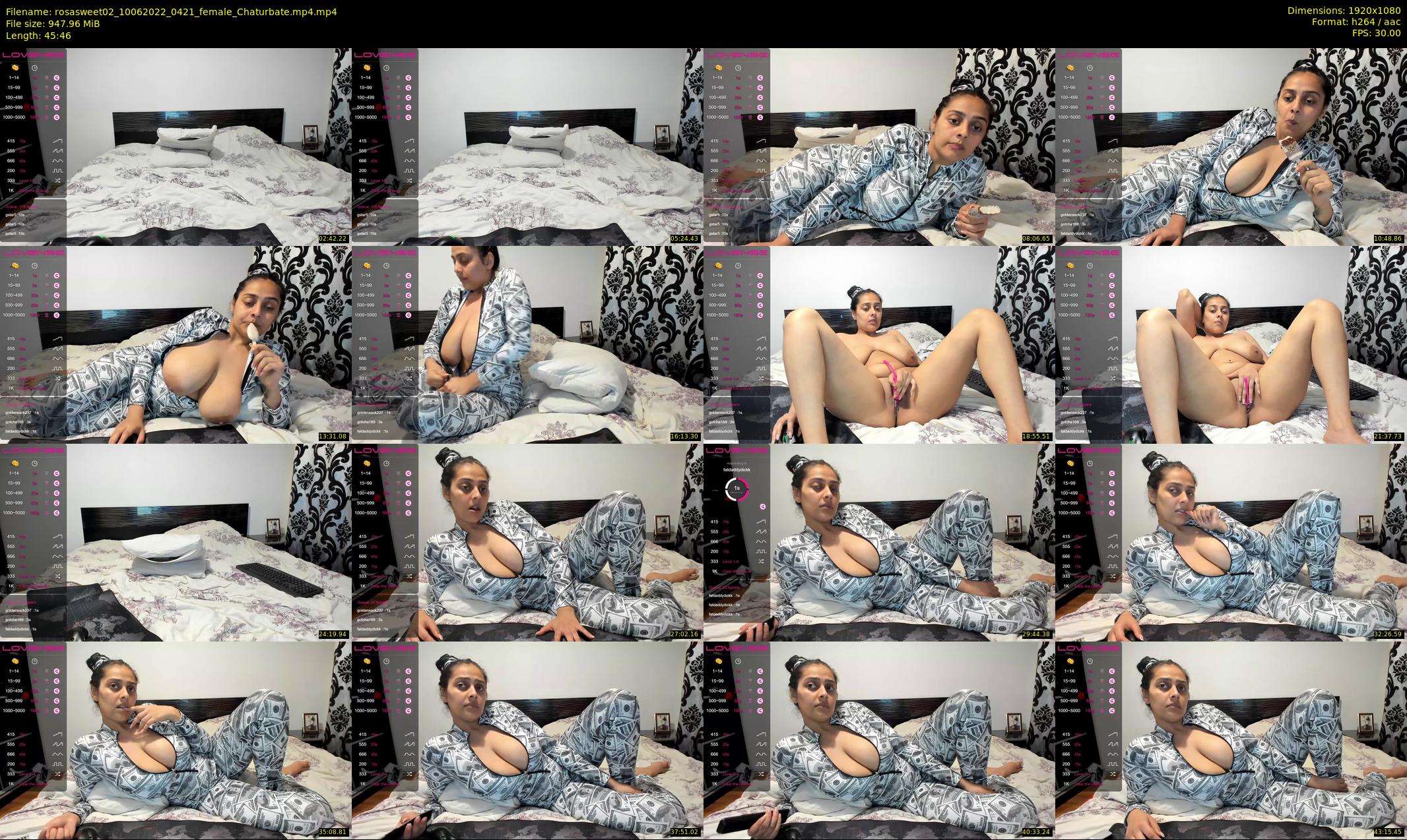rosasweet02 — 46 minute Chaturbate female cam show recording, 1080p, Jun 10, 2022