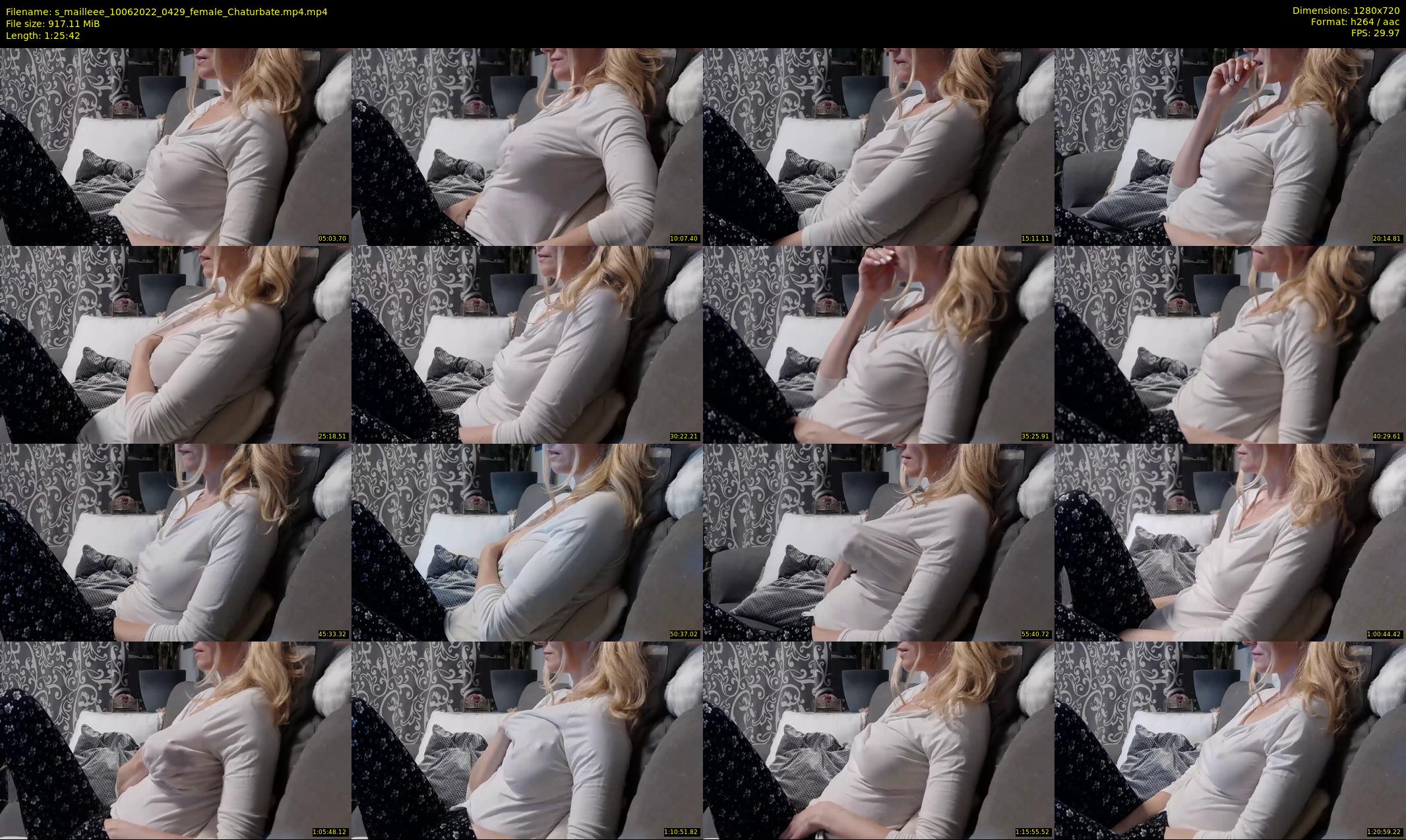 s_mailleee — 86 minute Chaturbate female cam show recording, 720p, Jun 10, 2022