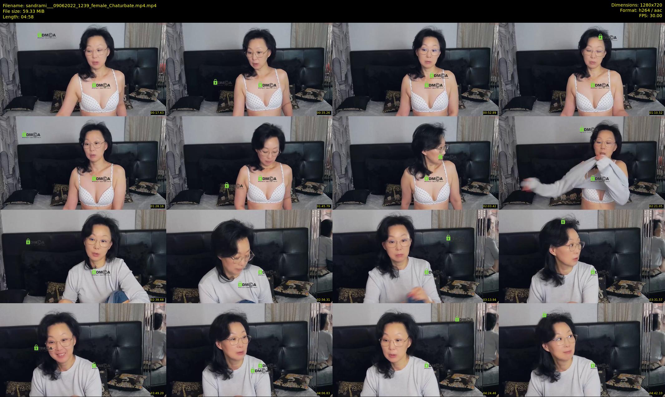 sandrami__ — 5 minute Chaturbate female cam show recording, 720p, Jun 9, 2022