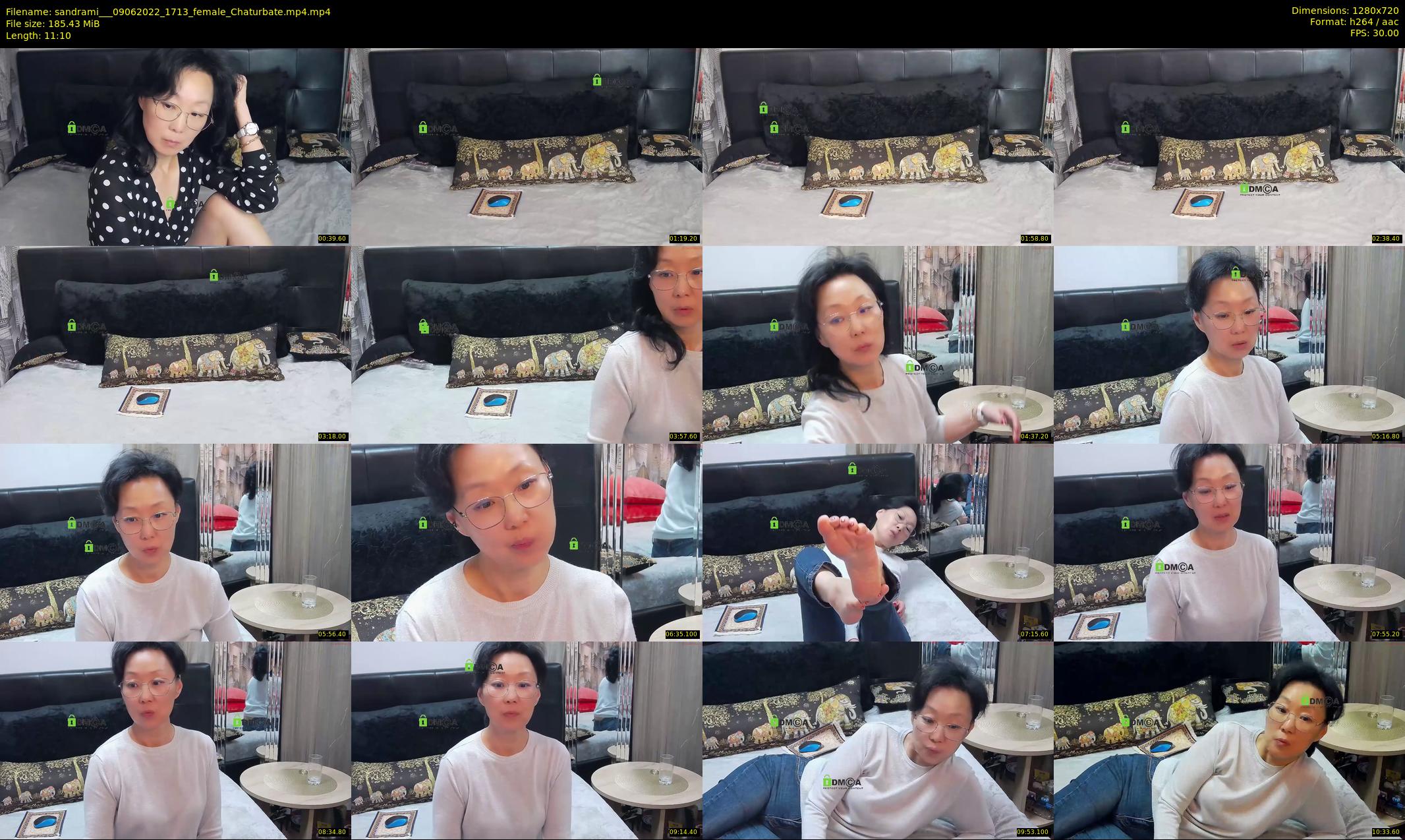 sandrami__ — 12 minute Chaturbate female cam show recording, 720p, Jun 9, 2022