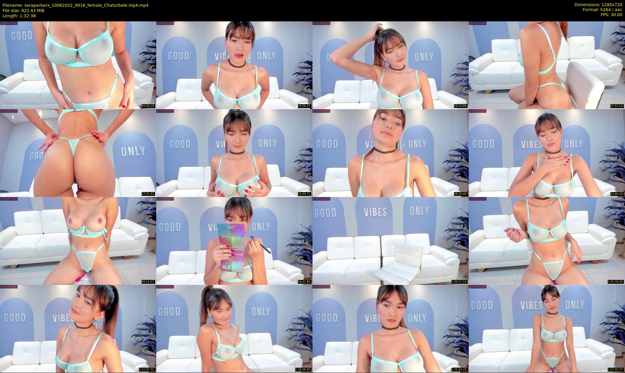 saraparkerx — 93 minute Chaturbate female cam show recording, 720p, Jun 10, 2022