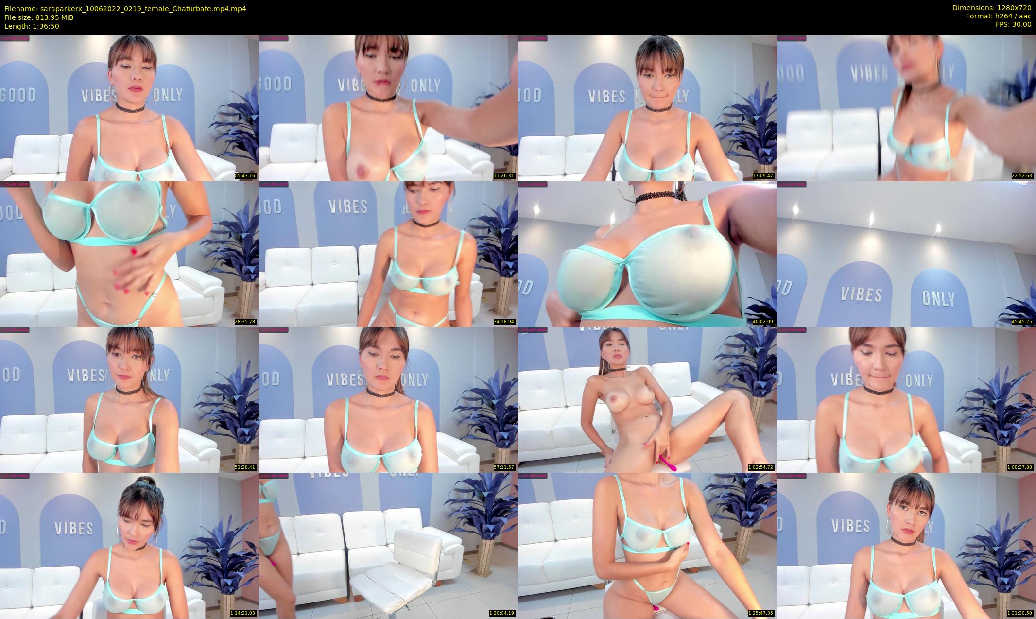 saraparkerx — 97 minute Chaturbate female cam show recording, 720p, Jun 10, 2022