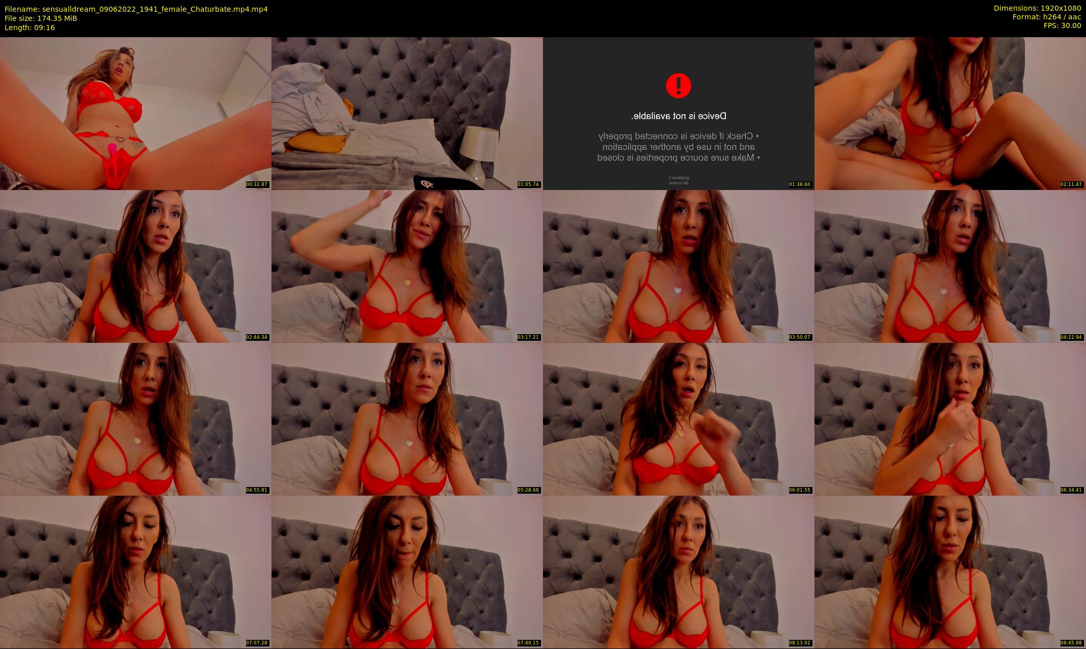 sensualldream — 10 minute Chaturbate female cam show recording, 1080p, Jun 9, 2022
