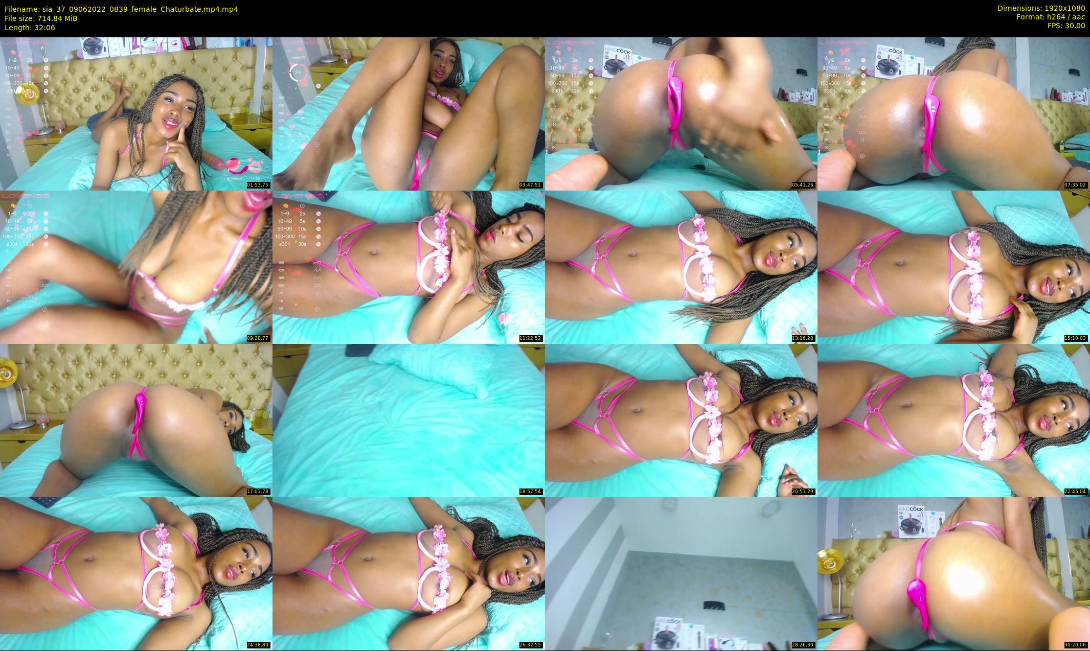 sia_37 — 33 minute Chaturbate female cam show recording, 1080p, Jun 9, 2022