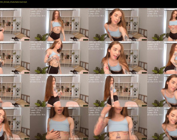 thisisamelia — 4 minute Chaturbate female cam show recording, 720p, Jun 9, 2022