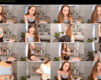 thisisamelia — 87 minute Chaturbate female cam show recording, 720p, Jun 9, 2022
