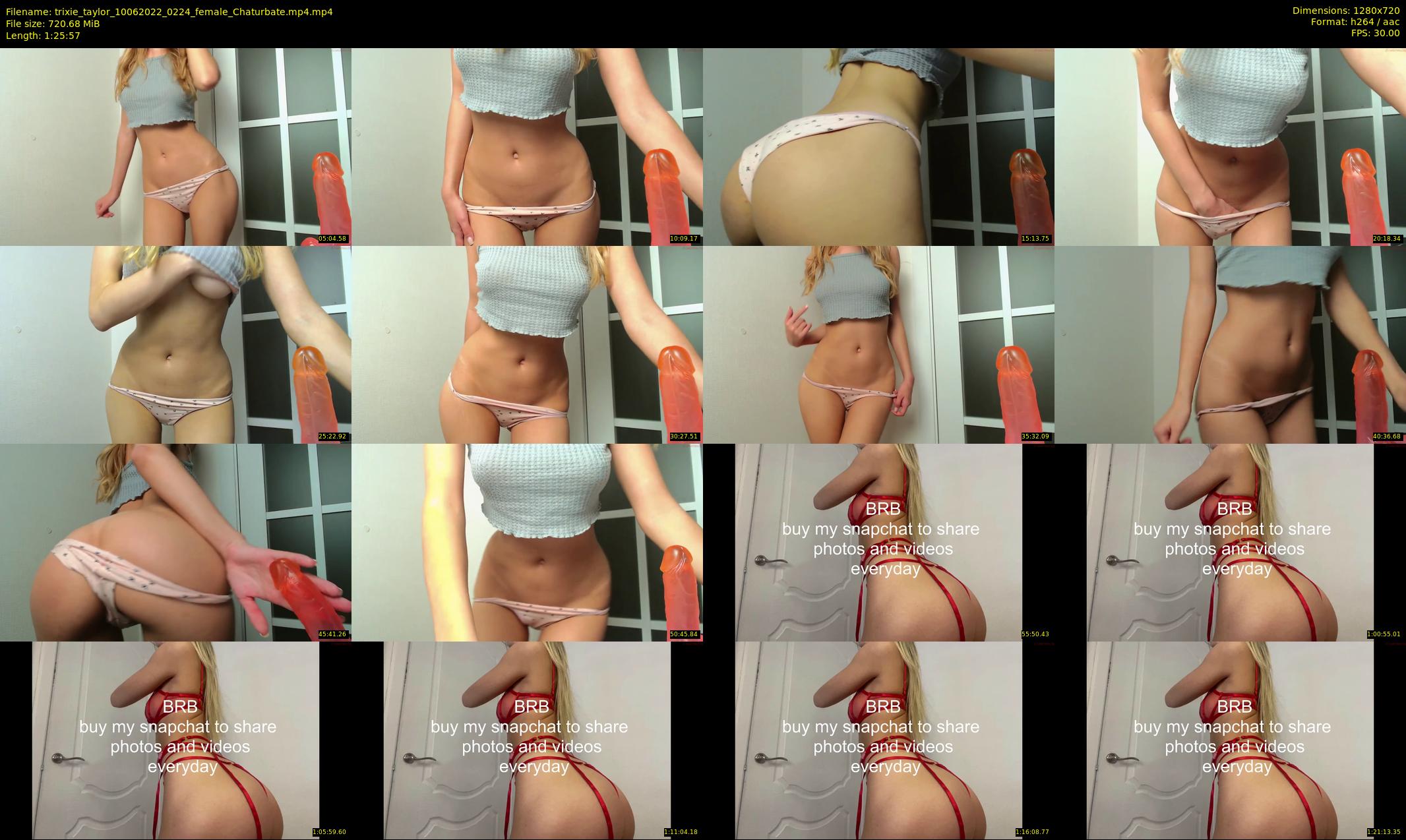 trixie_taylor — 86 minute Chaturbate female cam show recording, 720p, Jun 10, 2022