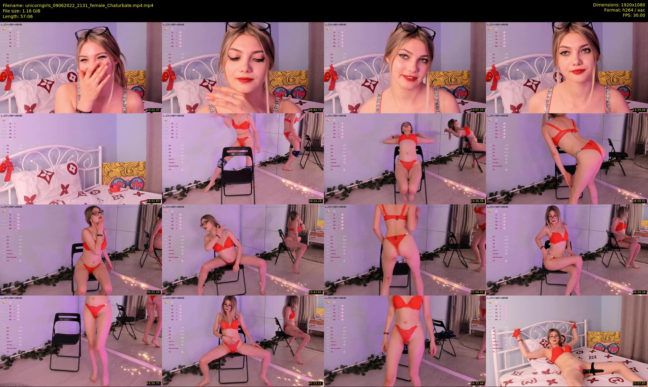 unicorngirls — 58 minute Chaturbate couple cam show recording, 1080p, Jun 9, 2022