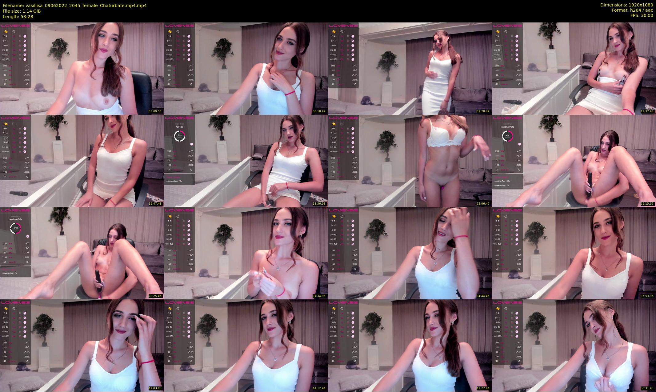 vasillisa — 54 minute Chaturbate female cam show recording, 1080p, Jun 9, 2022