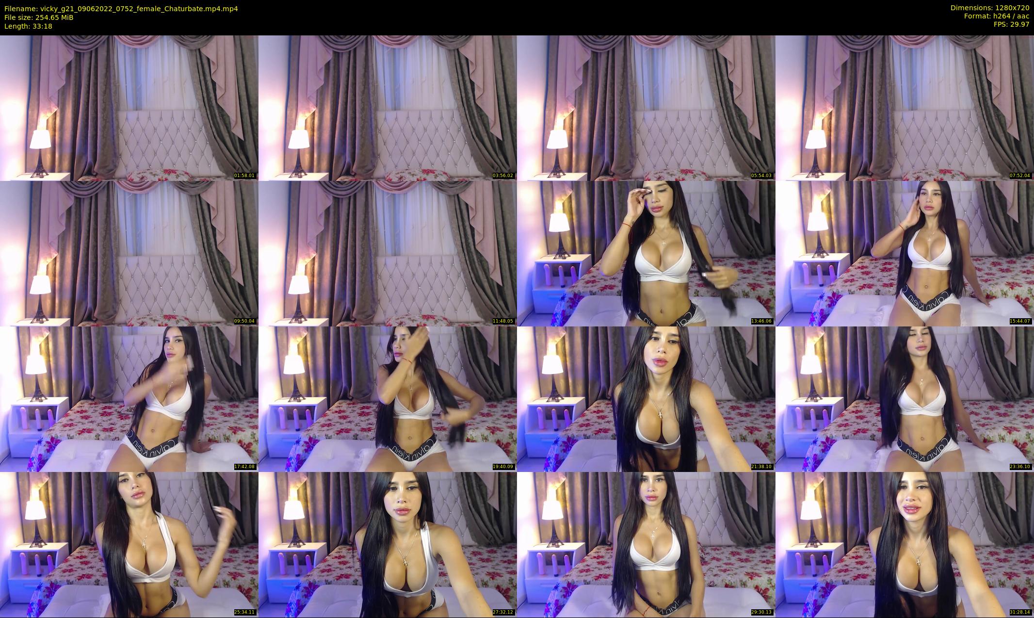vicky_g21 — 34 minute Chaturbate female cam show recording, 720p, Jun 9, 2022