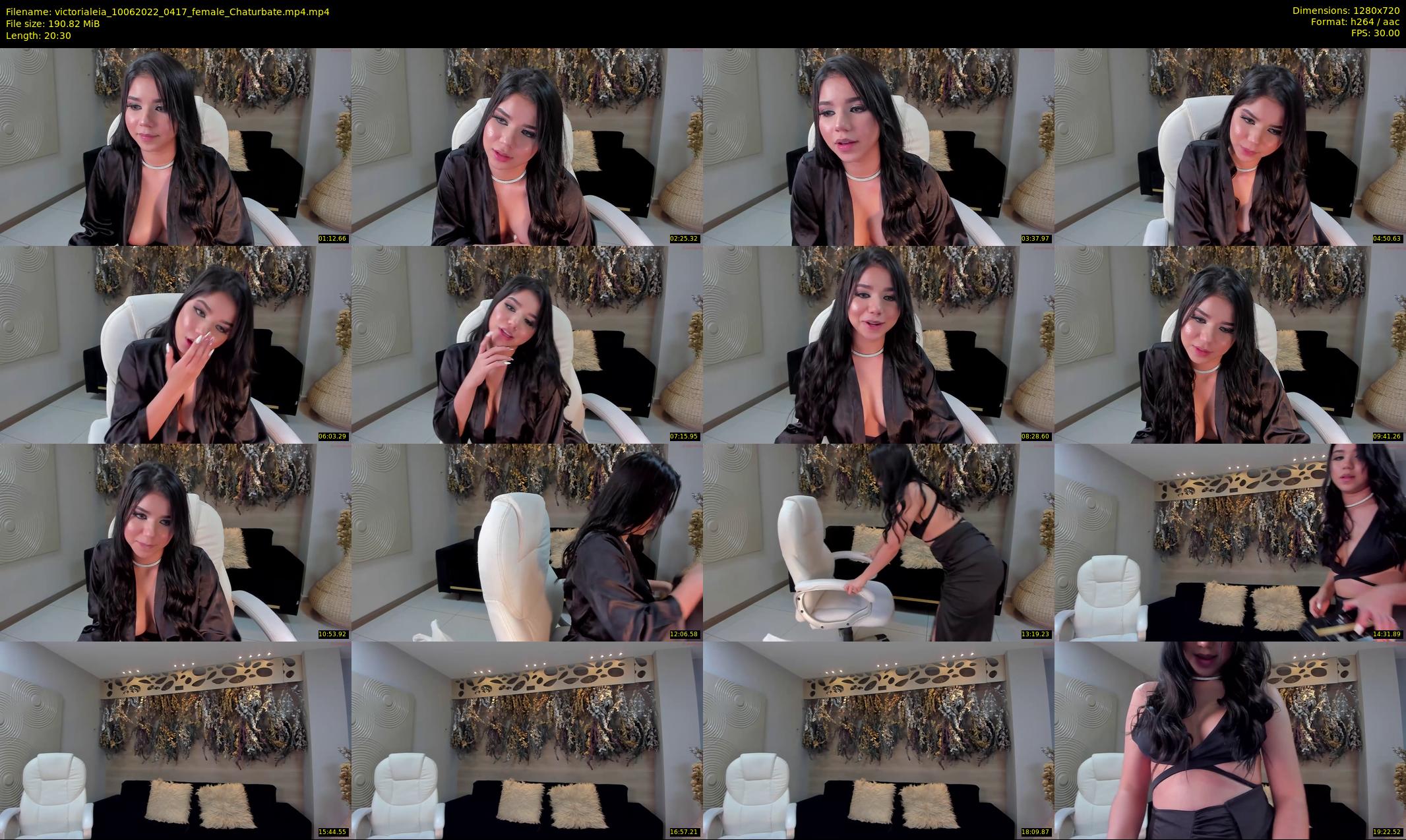 victorialeia — 21 minute Chaturbate female cam show recording, 720p, Jun 10, 2022