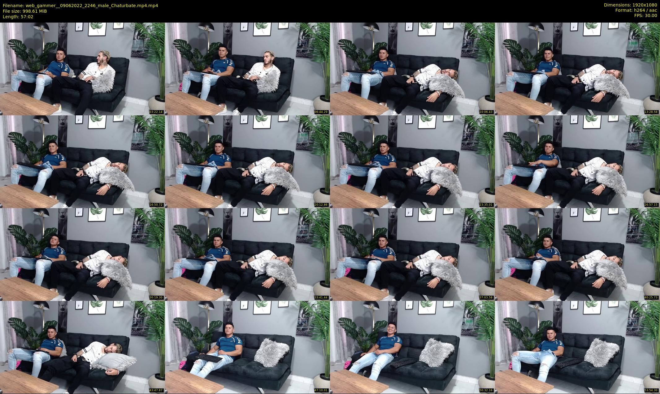web_gammer_ — 58 minute Chaturbate male cam show recording, 1080p, Jun 9, 2022