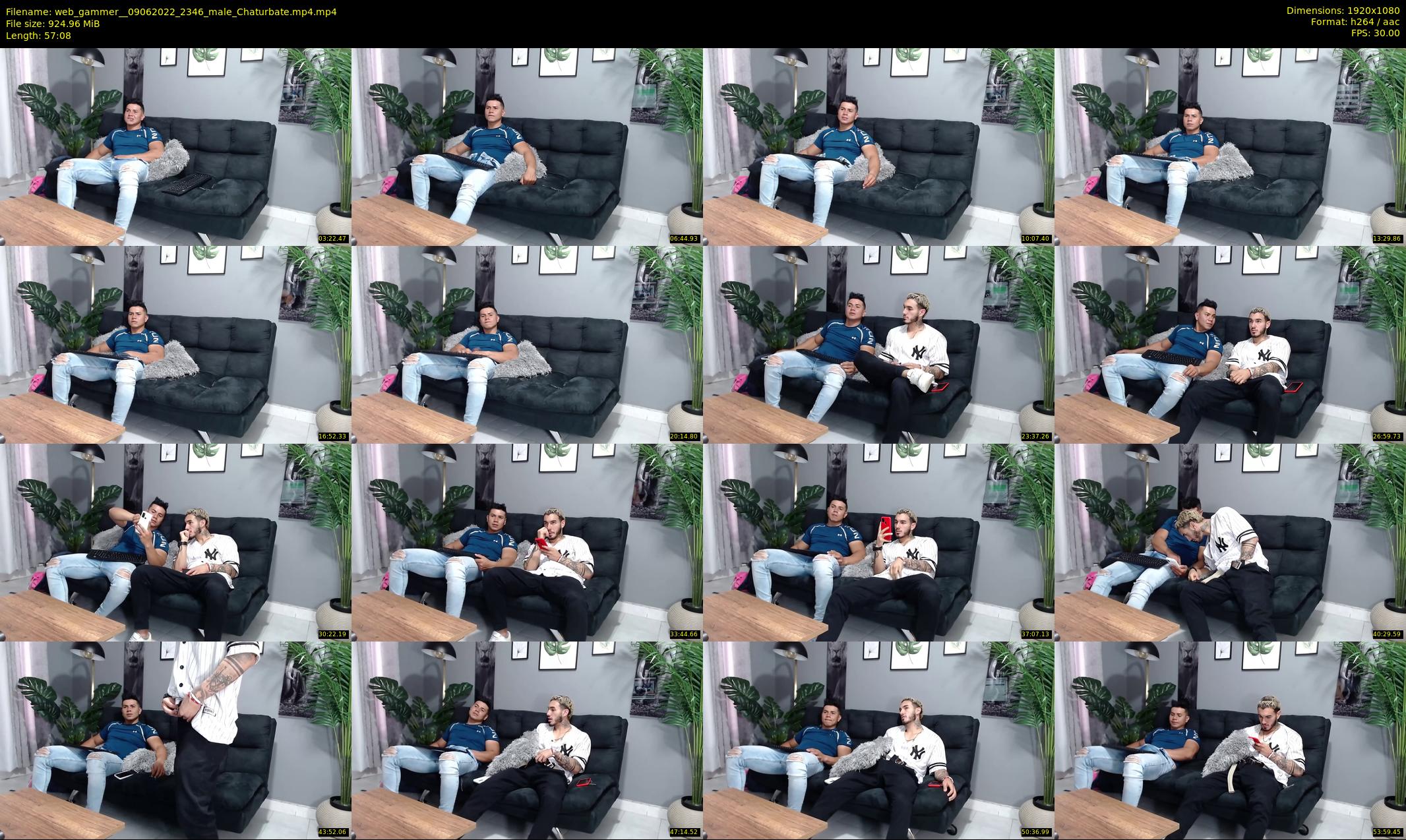 web_gammer_ — 58 minute Chaturbate male cam show recording, 1080p, Jun 9, 2022