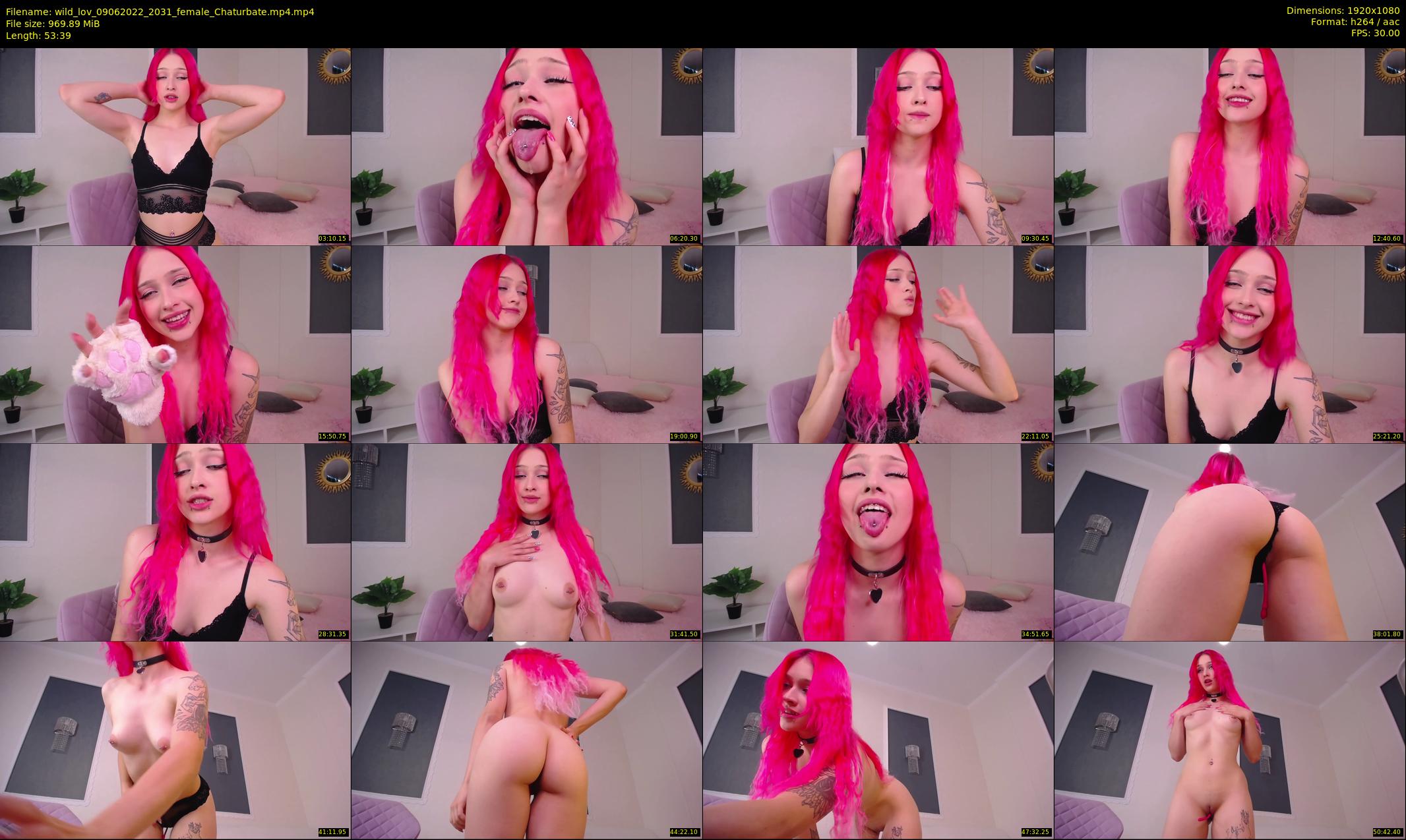 wild_lov — 54 minute Chaturbate female cam show recording, 1080p, Jun 9, 2022